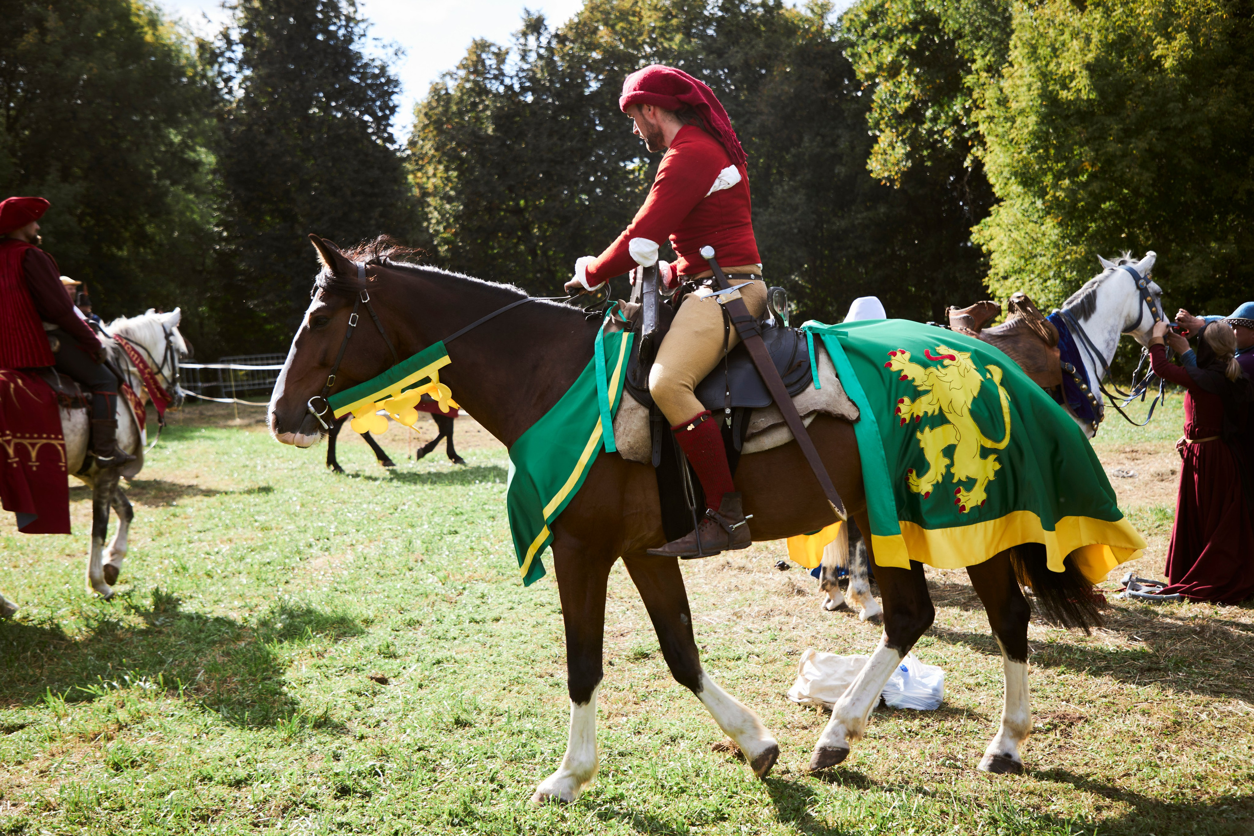 Рыцарский турнир в Москве. Анна Потявина. Фотограф Москва