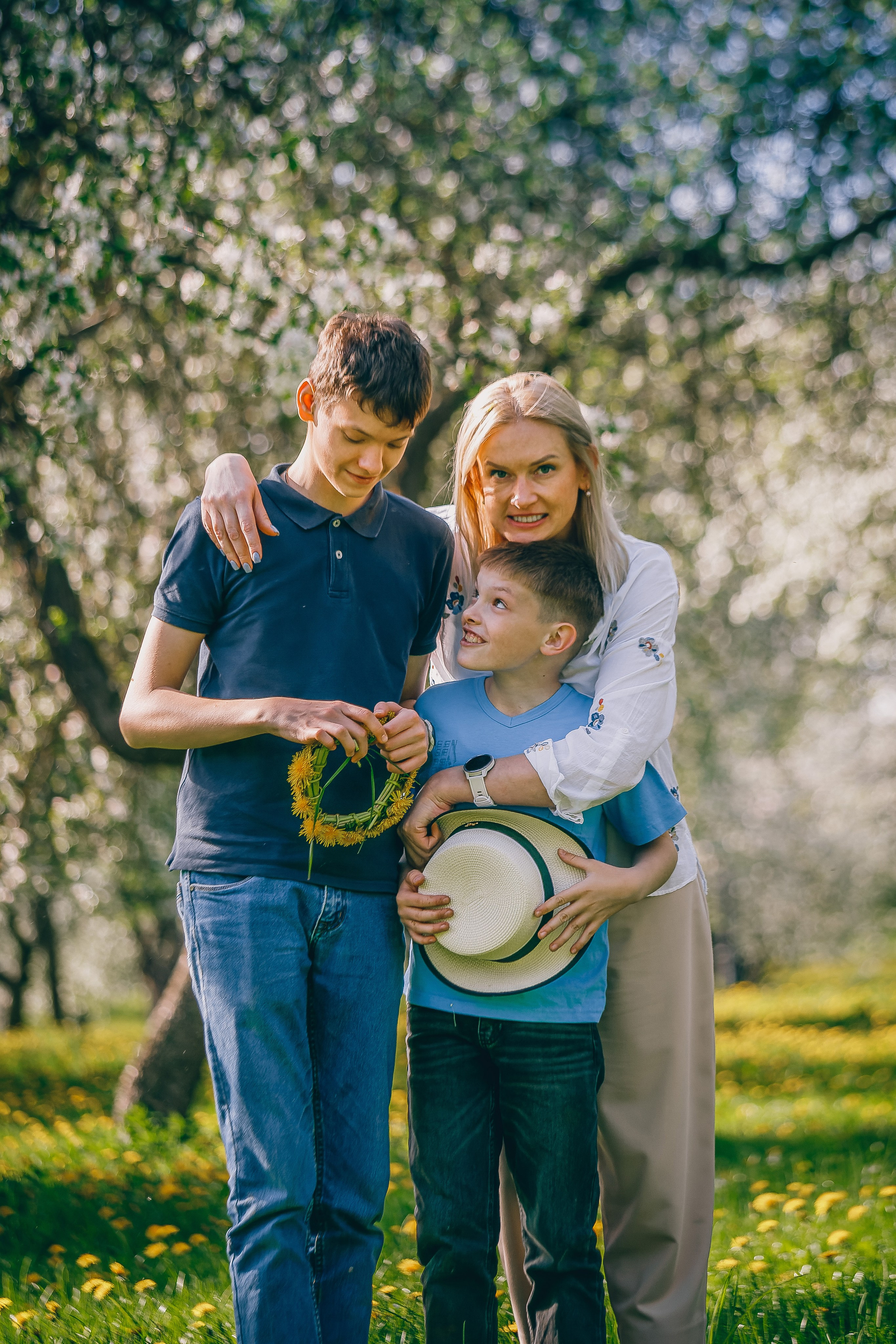 Весенняя фотосессия в цветении. Фотограф в Минске Екатерина Тузова
