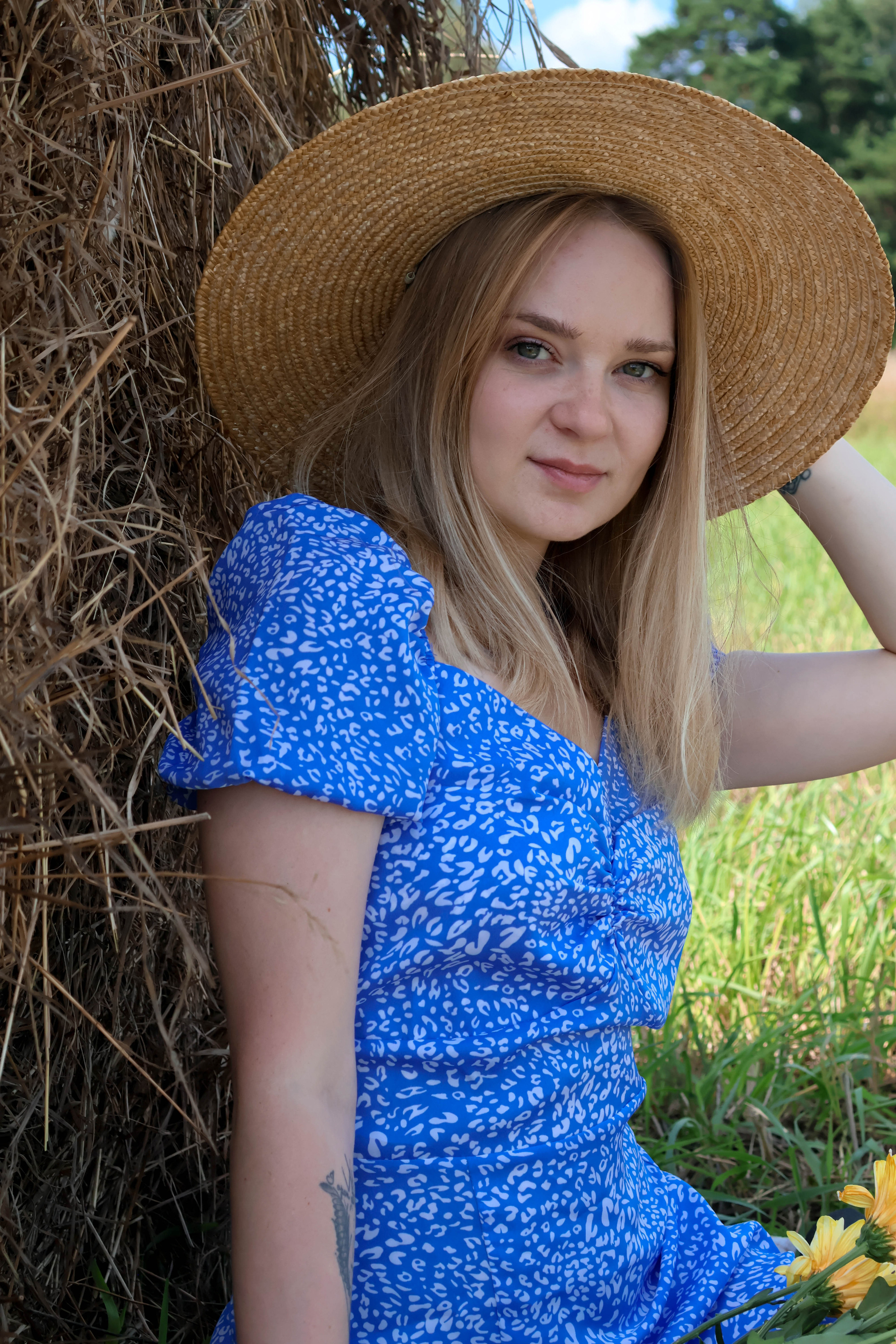 Фотосессия со стогами для Оли. Виктория Шишкова свадебный фотограф Москва и МО (Балашиха, Щелково)