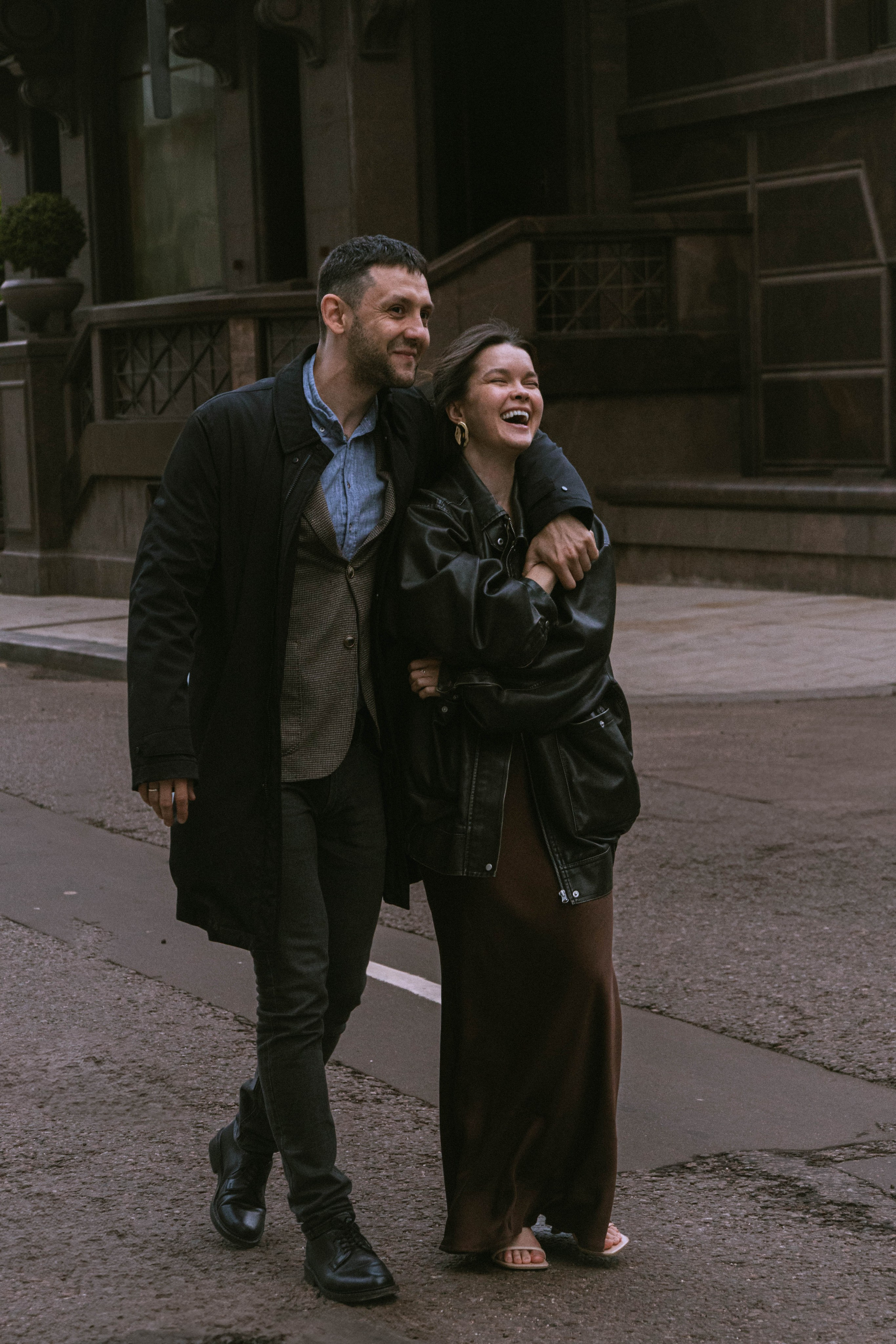 Лавстори на улицах Москвы. Семейный фотограф Химки — Москва