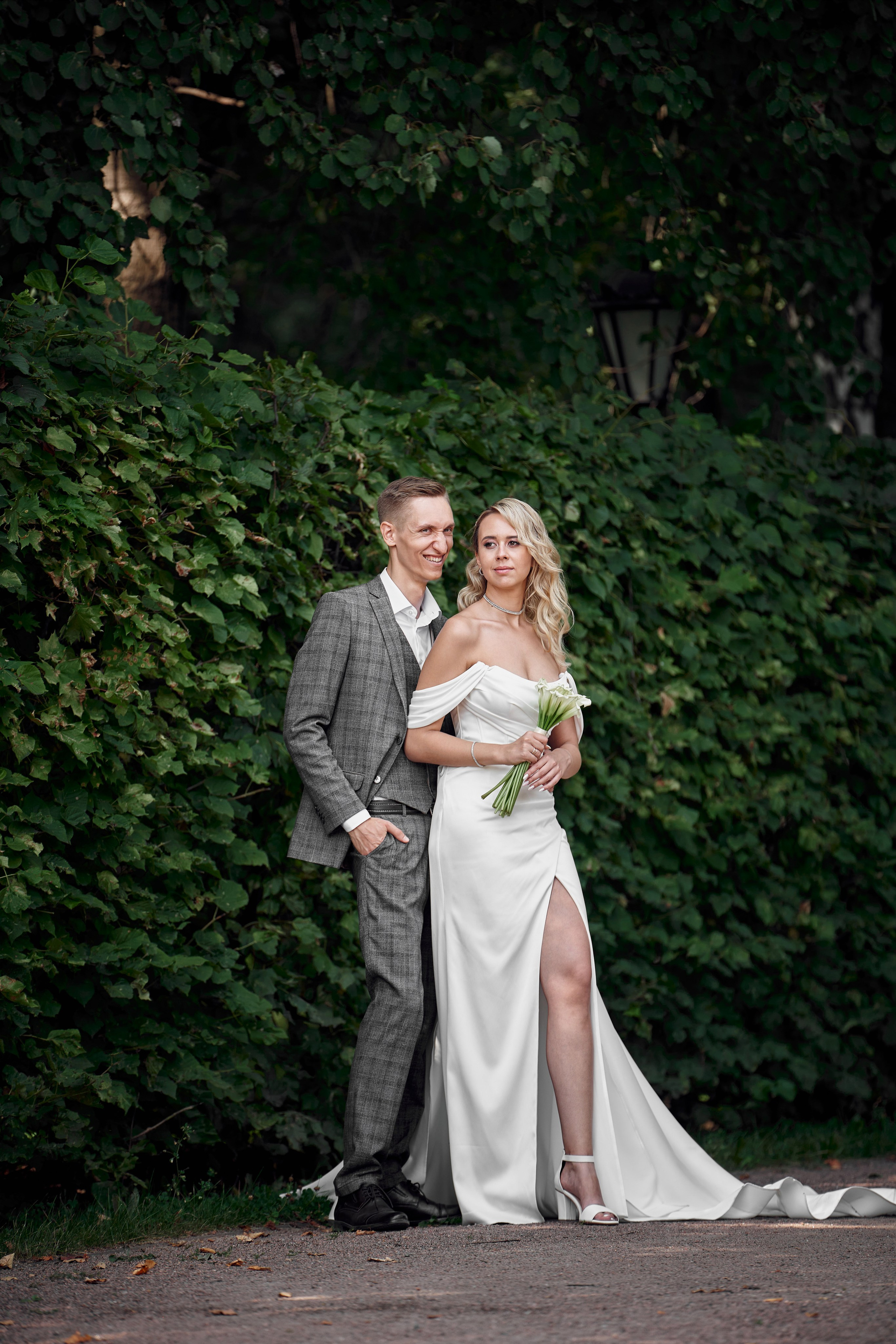 Свадебняа Фотосессия Николая и Анастасии в Кусково