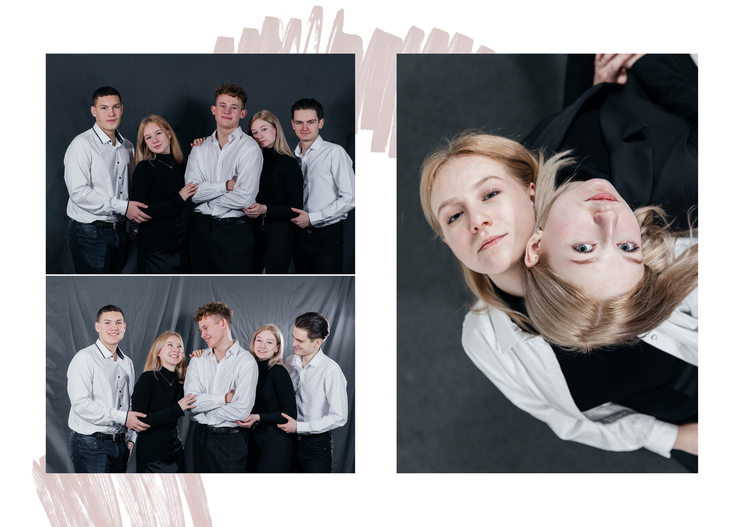 4-9-11 класс —СТАНДАРТ- Общая верстка, 5 разворотов. 20×30/ от 3200р. Фотограф Лодейное Поле Екатерина Герасимова в Санкт-Петербурге и Лен. области