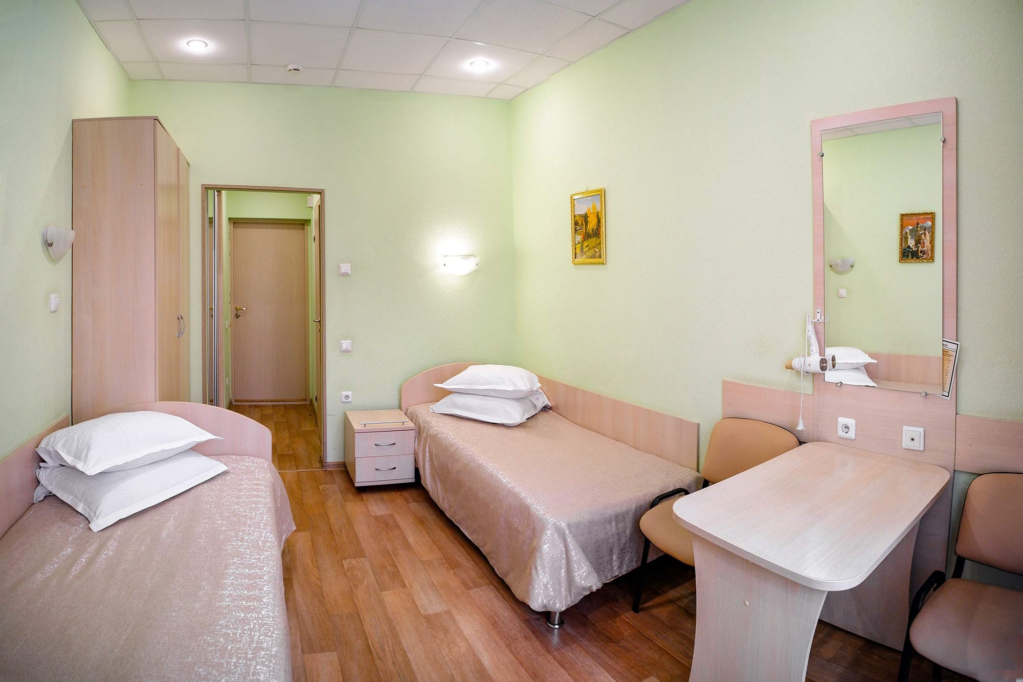 Однокомнатный 2-х местный номер 2 категория. Санаторий Нижне-Ивкино