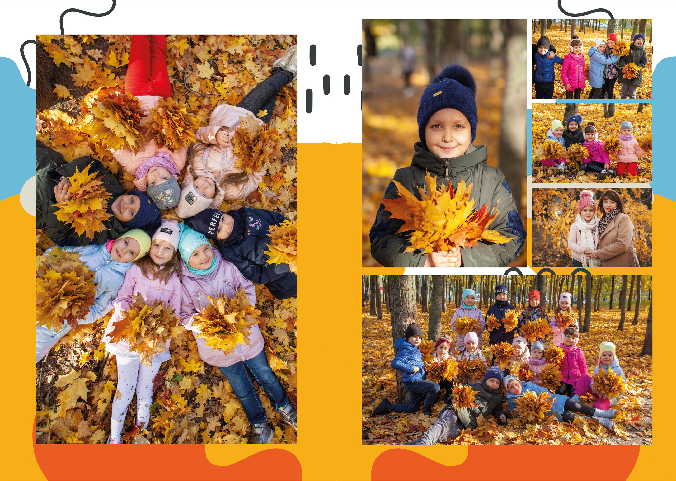 Выпускные альбомы детский сад. Фотограф Мальнева Юлия в Липецке, в Москве. Фотостудия MARU в Липецке