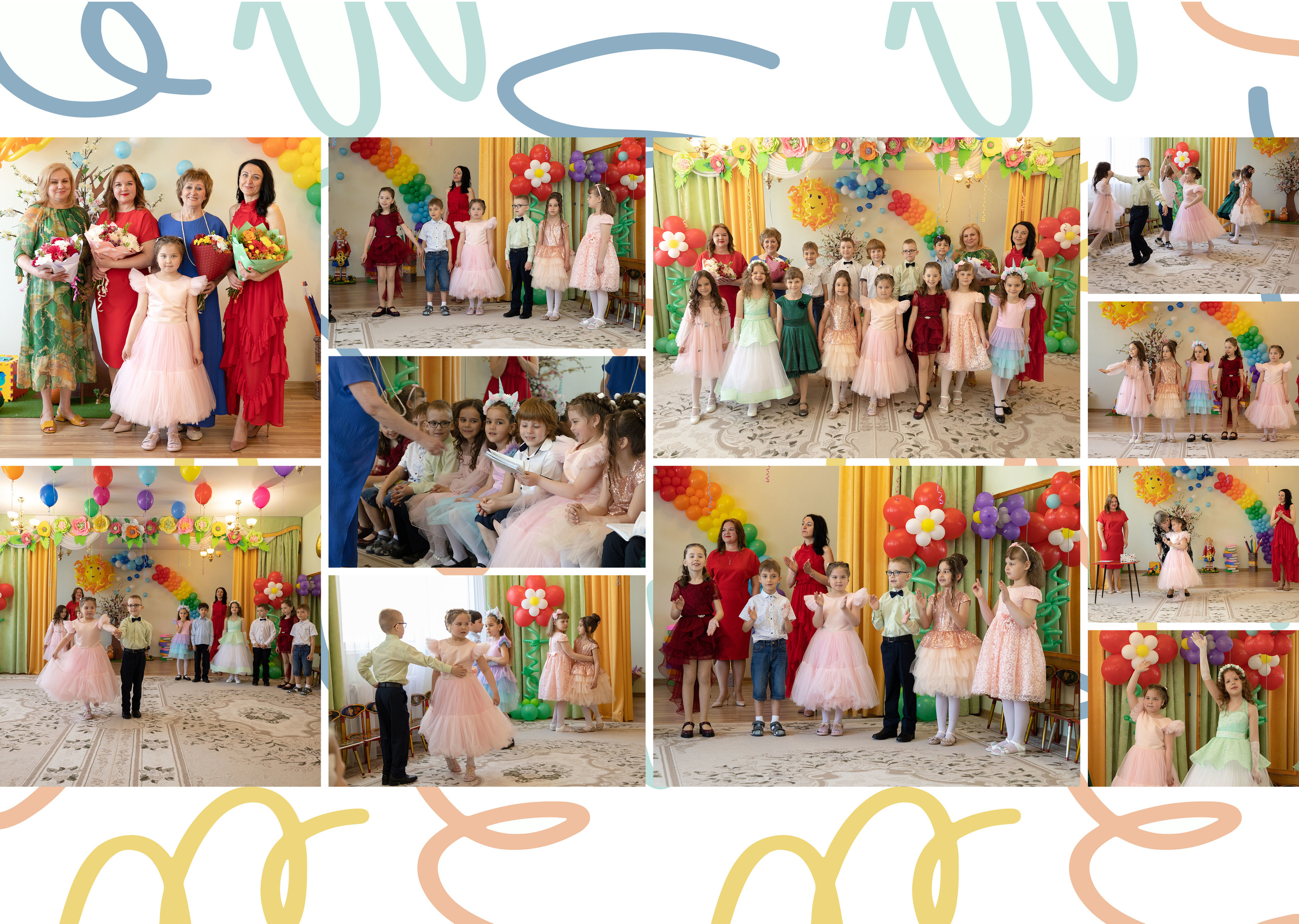 Выпускные альбомы детский сад. Фотограф Мальнева Юлия в Липецке, в Москве. Фотостудия MARU в Липецке