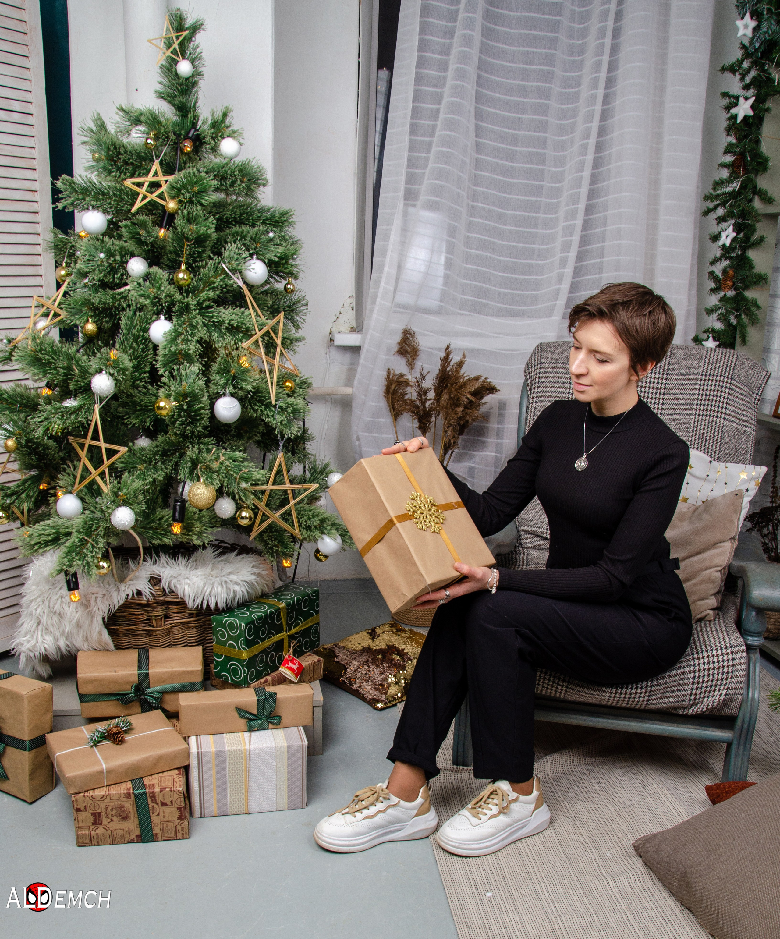 Новогодняя фотосессия в фотостудии Москве и Дмитрове