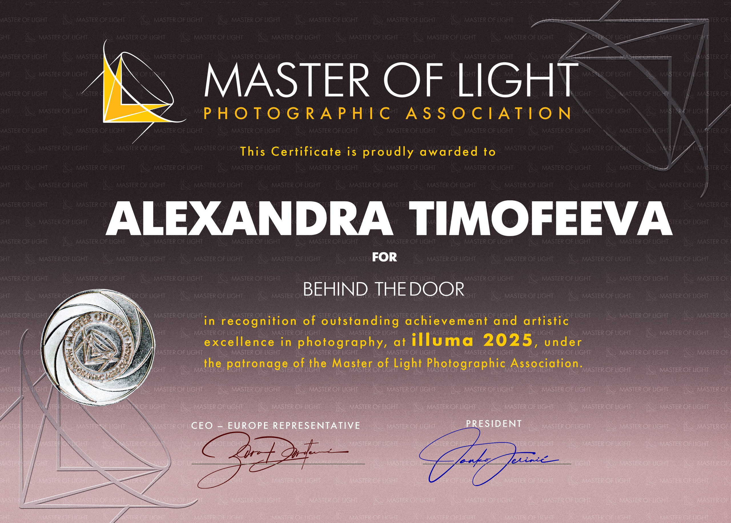 Биография. Фотограф Александра Тимофеева