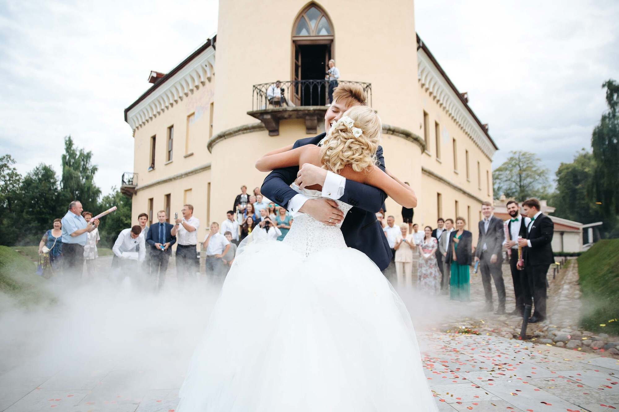Стильная свадьба в крепости БИП. Свадебный фотограф в Санкт-Петербурге и Москве Андрей Нестеров