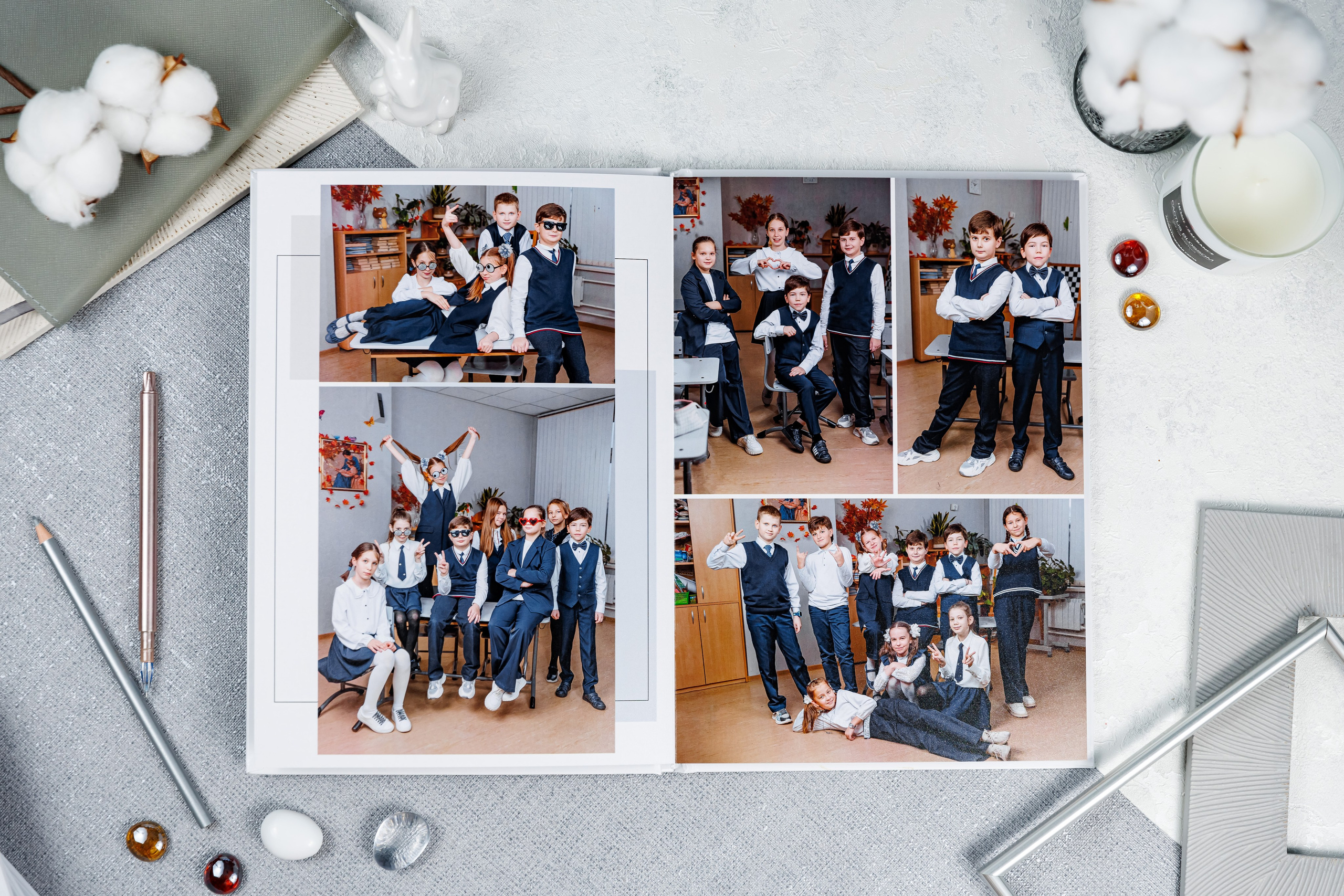 Выпускные альбомы 4 класс. Семейный и детский фотограф Комина Елена, Власиха, Одинцово