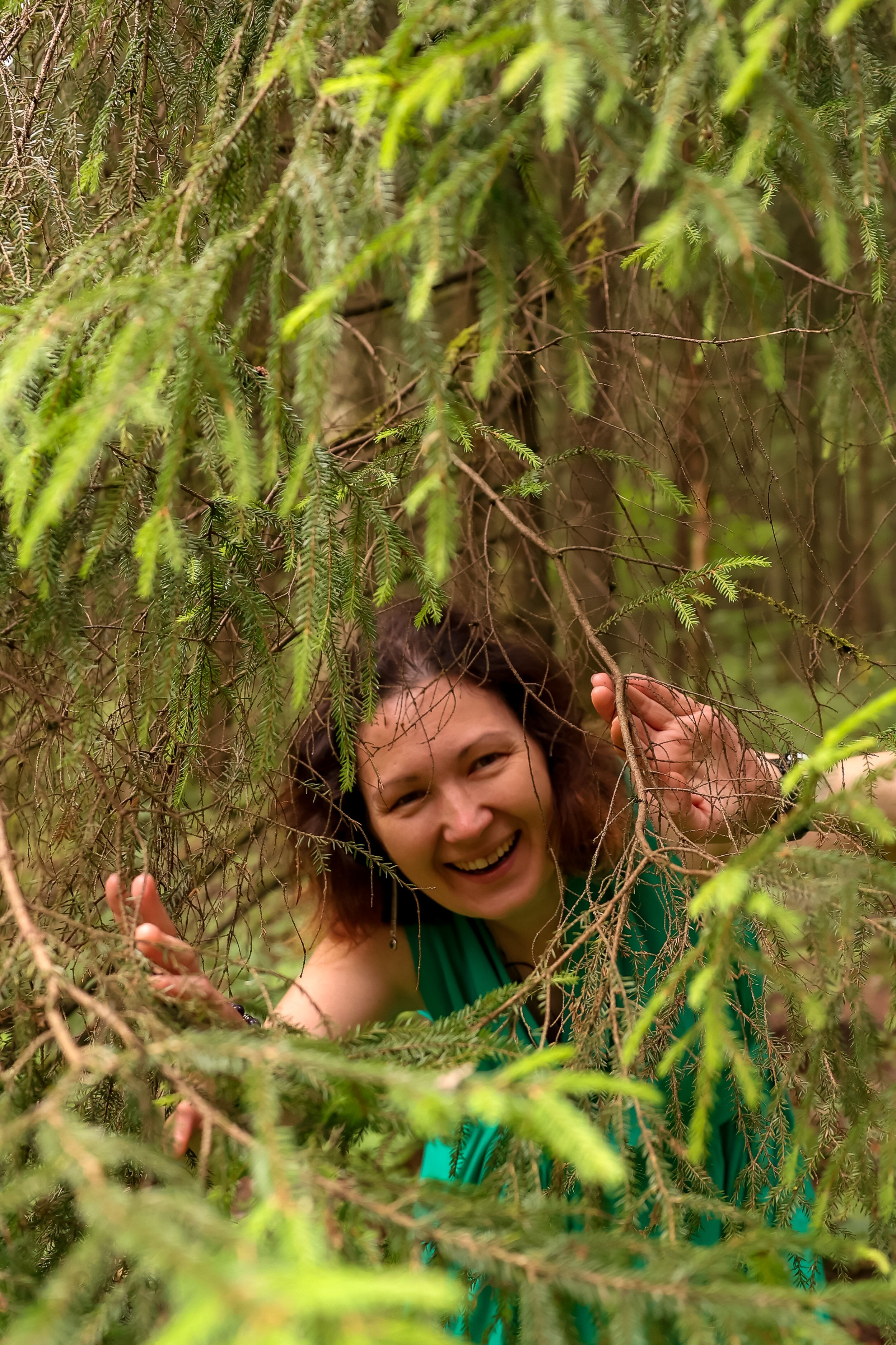 Ольга в лесу. Дарья Бухреева — фотограф, видеограф и фототерапевт. Москва и мир