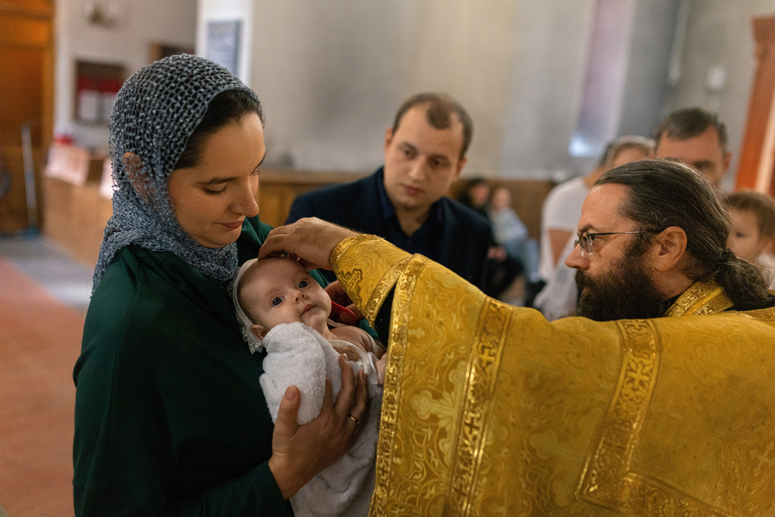 Крещение Алины. Дмитрий Шульгин, портретный фотограф в Воронеже