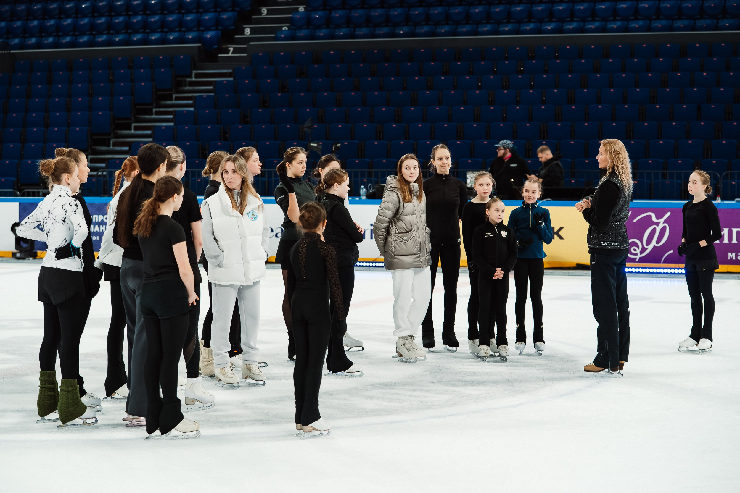 Мастер-класс Этери Тутберидзе в Новосибирске. Воробьева Ксения — Спортивный и танцевальный фотограф Новосибирск