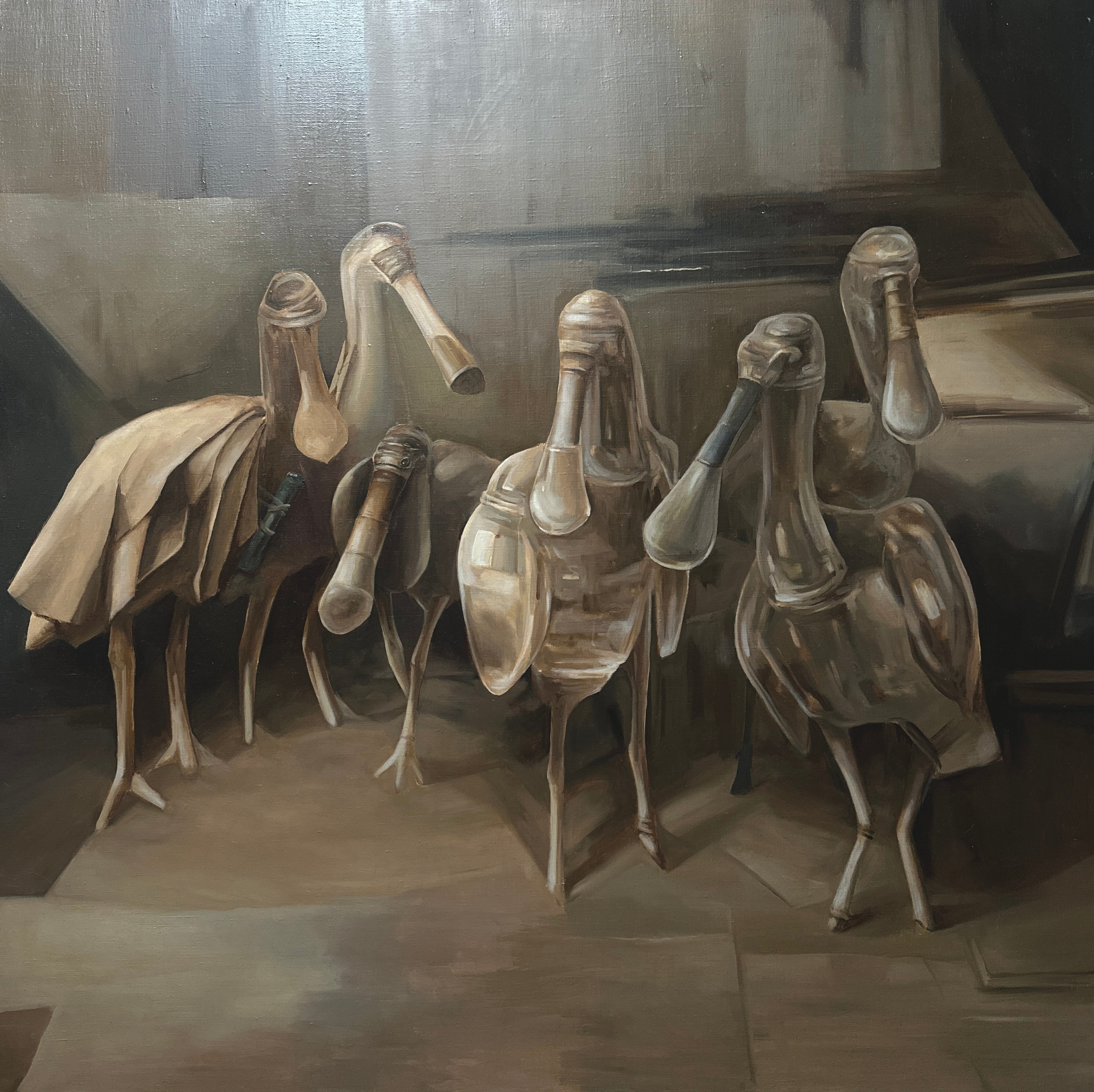 Имитации. Artist Dina Lepchenkova