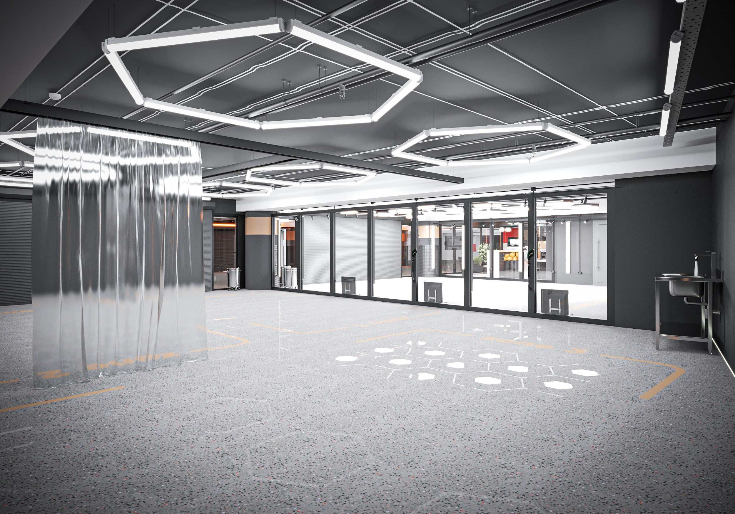 KS Autohouse — Автомоечно-детейлинговый комплекс, г. Санкт-Петербург. Дизайн интерьера и экстерьера в Санкт-Петербурге Яна Емельянова