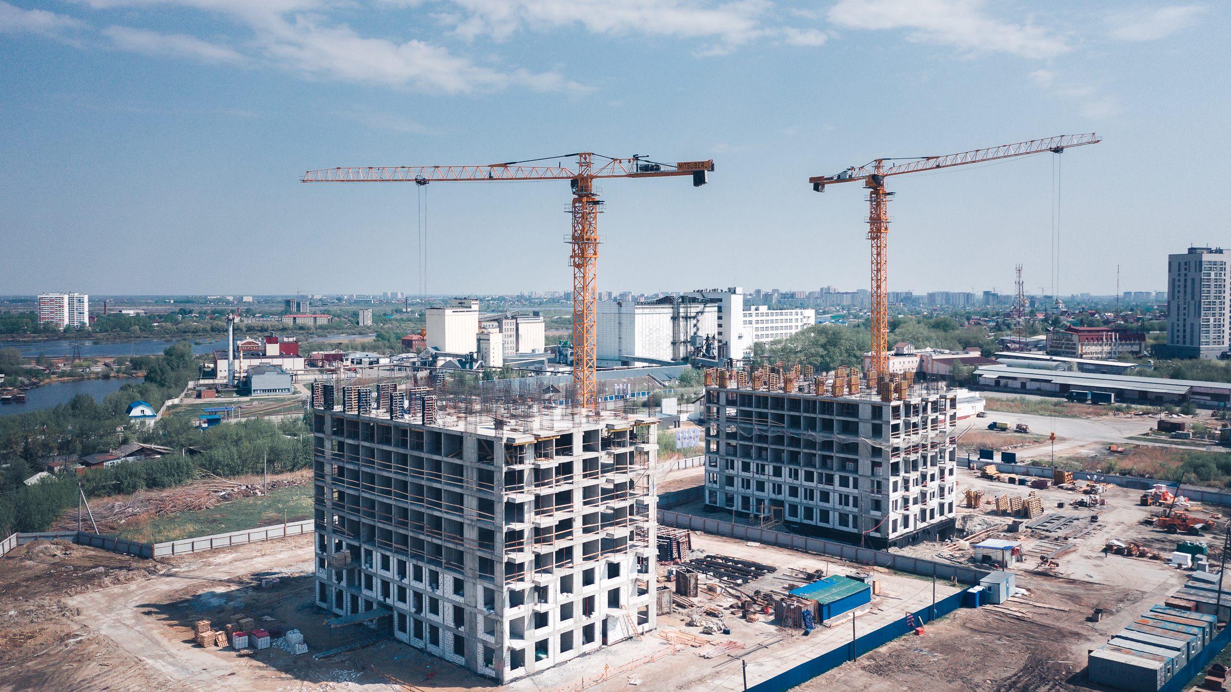 Динамика строительства Тюмень. Бизнес портрет Аэросъемка Интерьерная съемка Тюмень