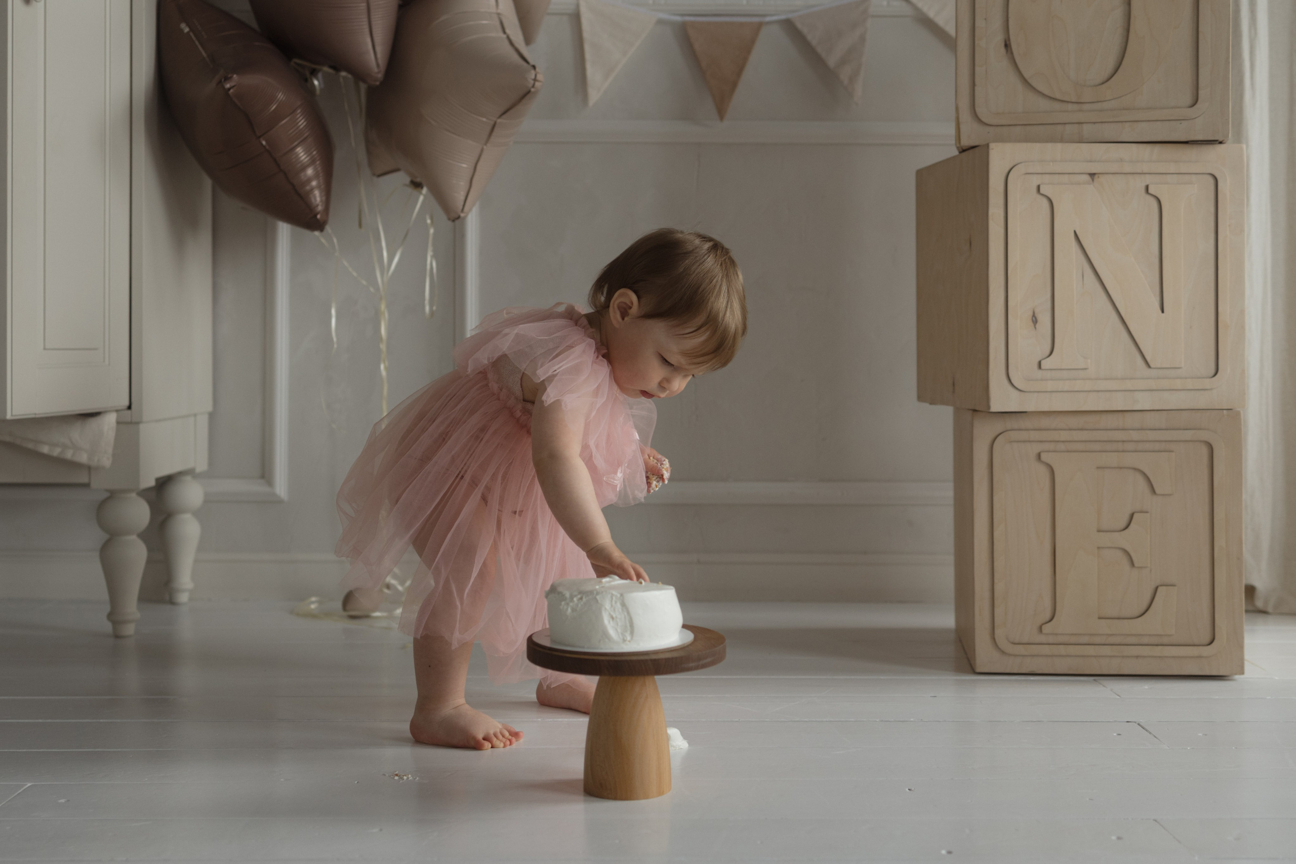 Съемка первого дня рождения Красноярск