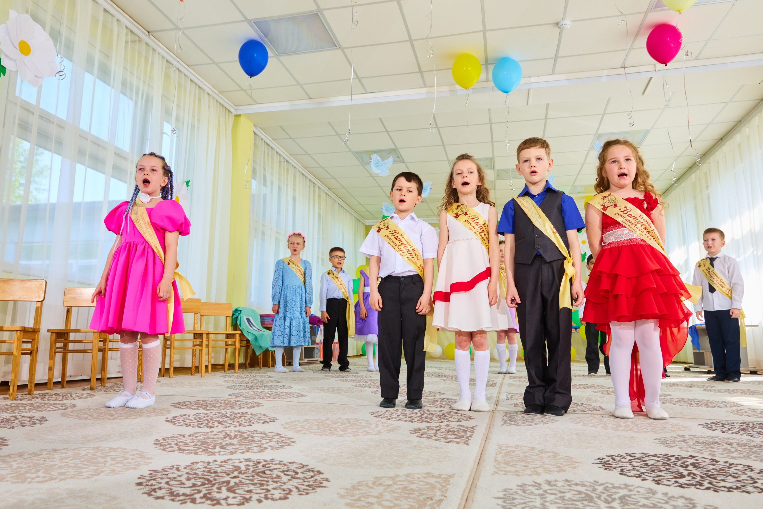 Фотосъемка выпускного в детсаду. 2024
