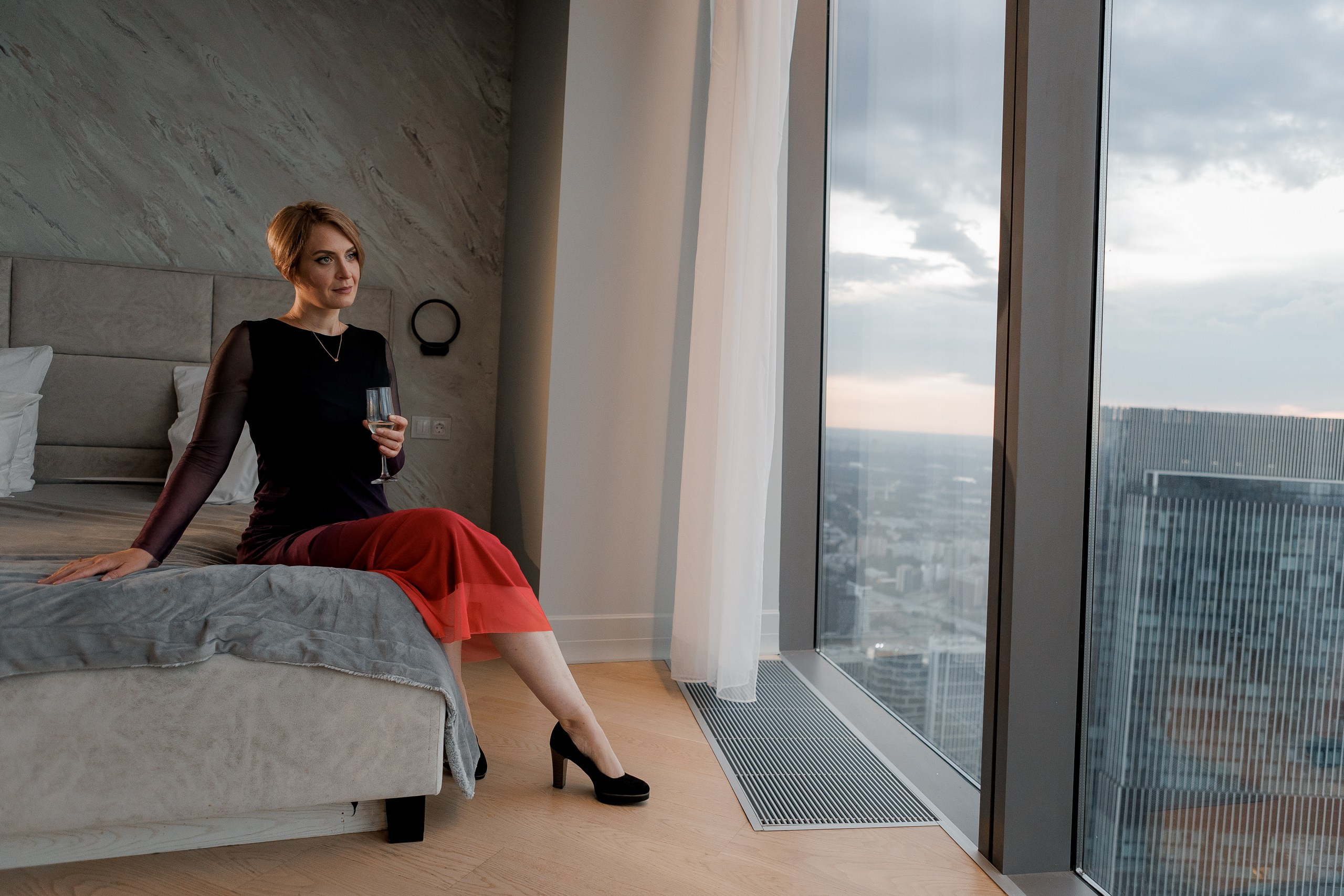 Мария Девичник Сити. Свадебный фотограф в Москве