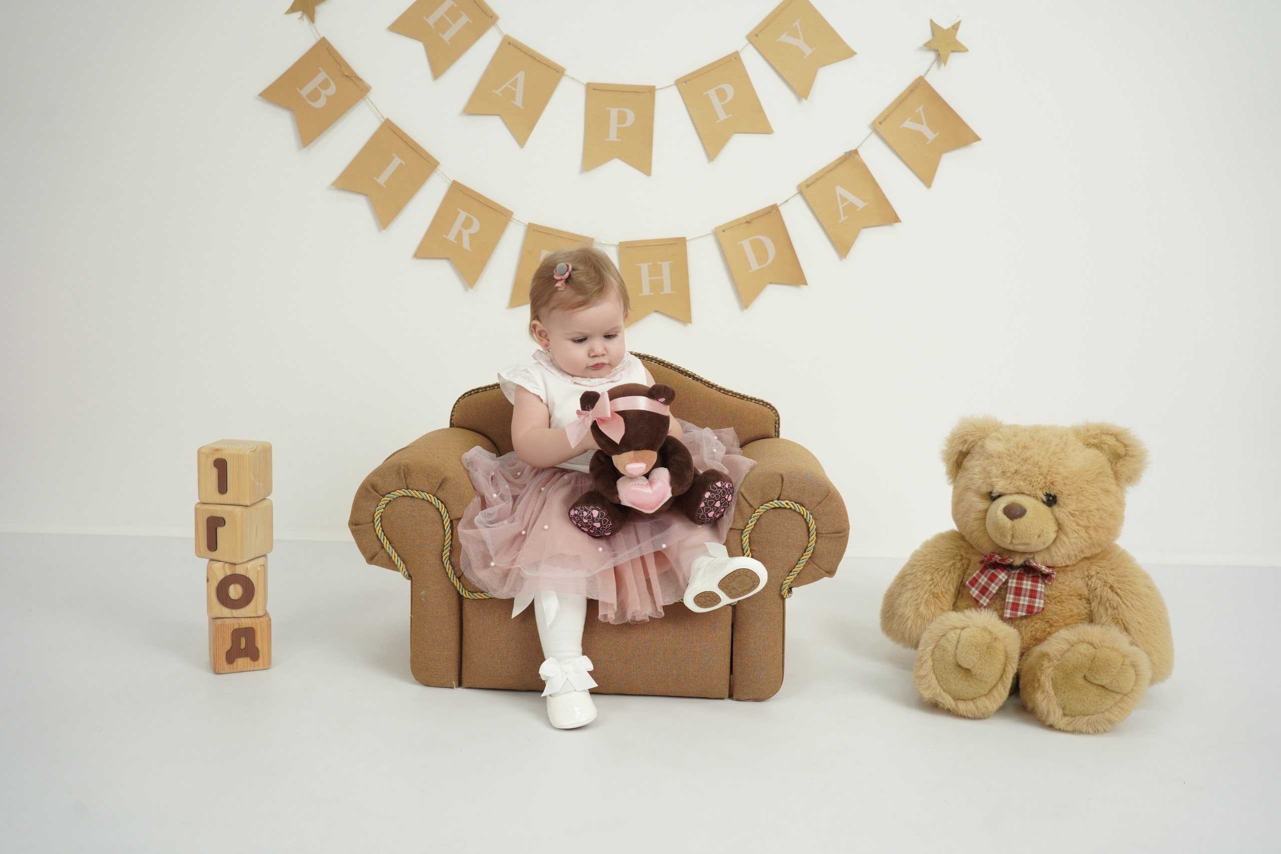 Фотоссесия на Годик для Девочки. Детская Фотостудия ГОДОВАСИКИ в Санкт-Петербурге фотосесия на годик