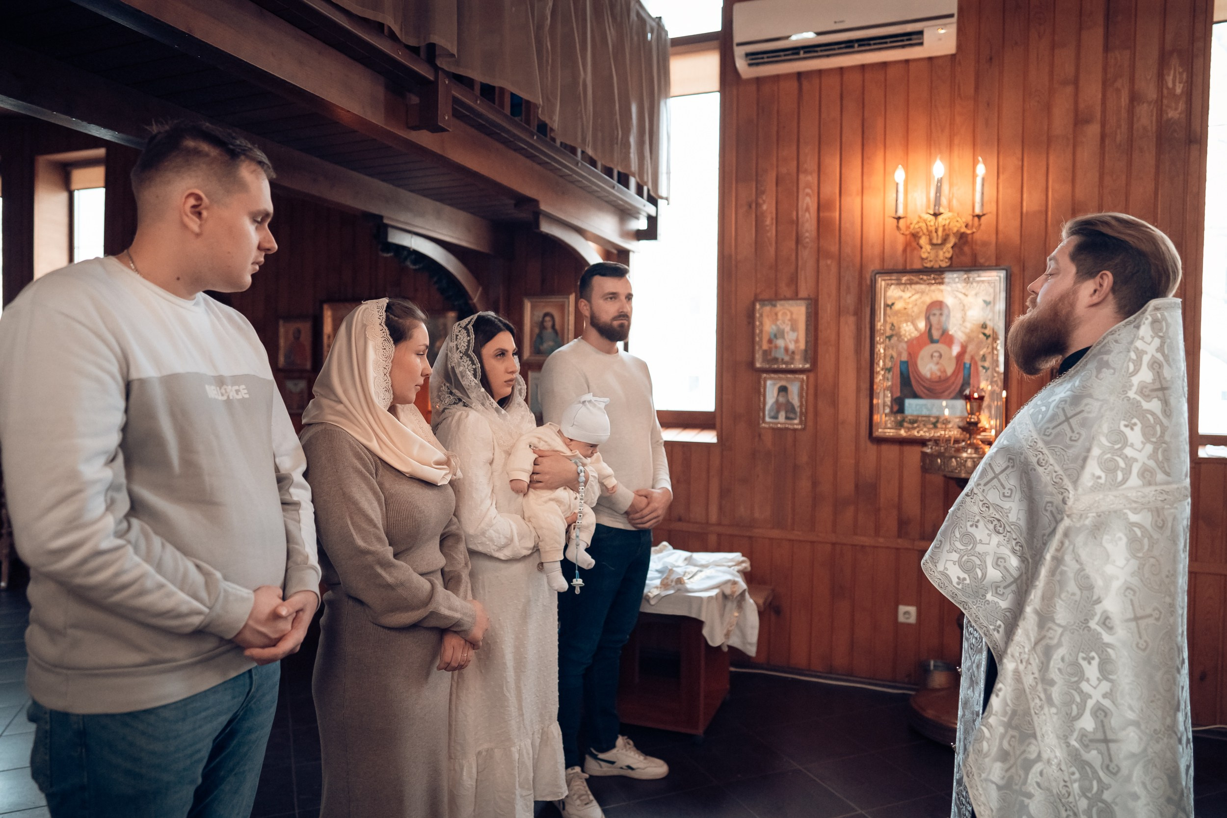Крещение в храме Блж.Ксении Петербургской Севастополь. Церковный фотограф Севастополь