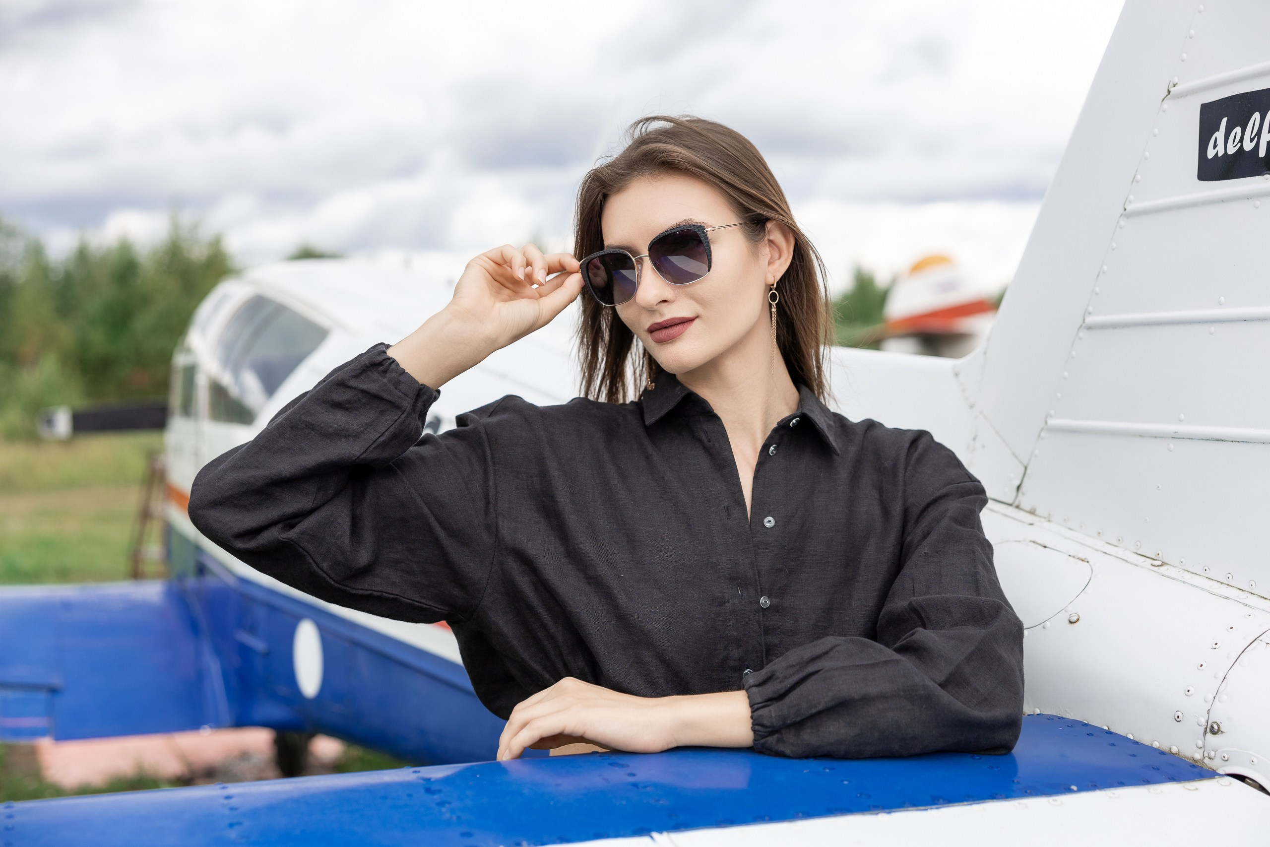 Фотосессия на аэродроме с самолетами Ан-2 и Дельфин-3. Фотограф в Санкт-Петербурге — Сергей Петров
