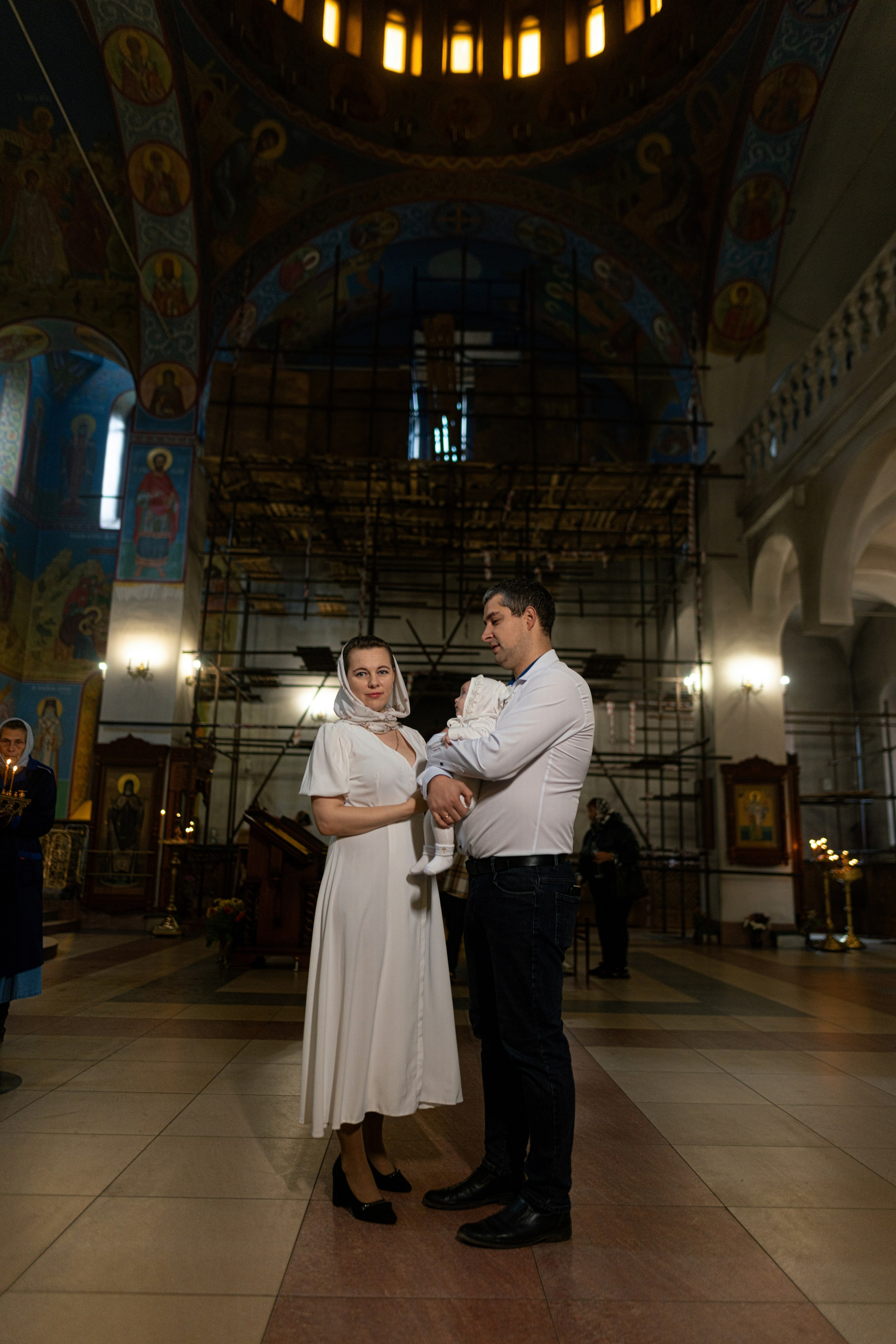 Крещение Алины. Дмитрий Шульгин, портретный фотограф в Воронеже