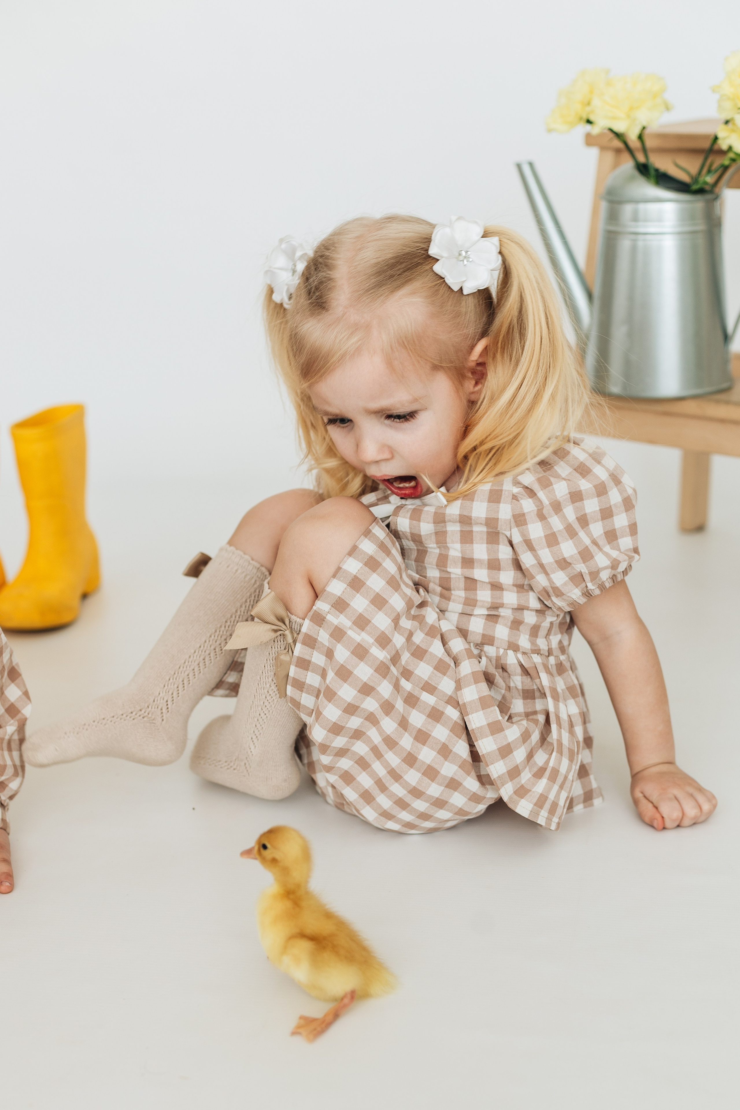 Детские фотосессии с утятами в Железнодорожном и Балашихе