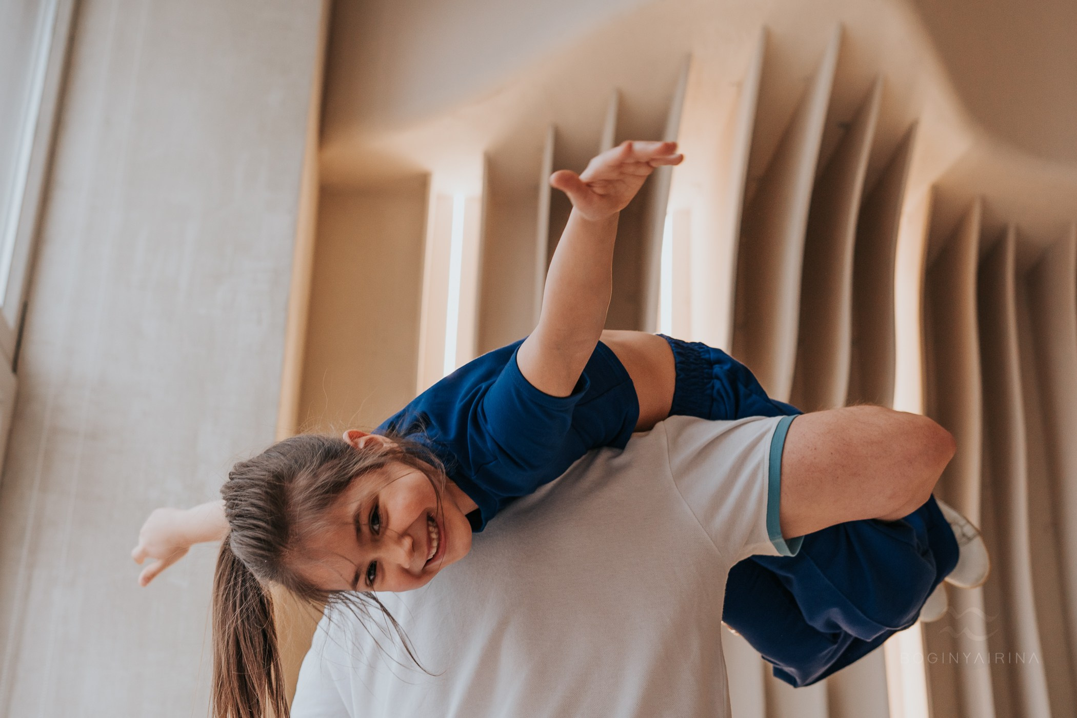 папа и дочка