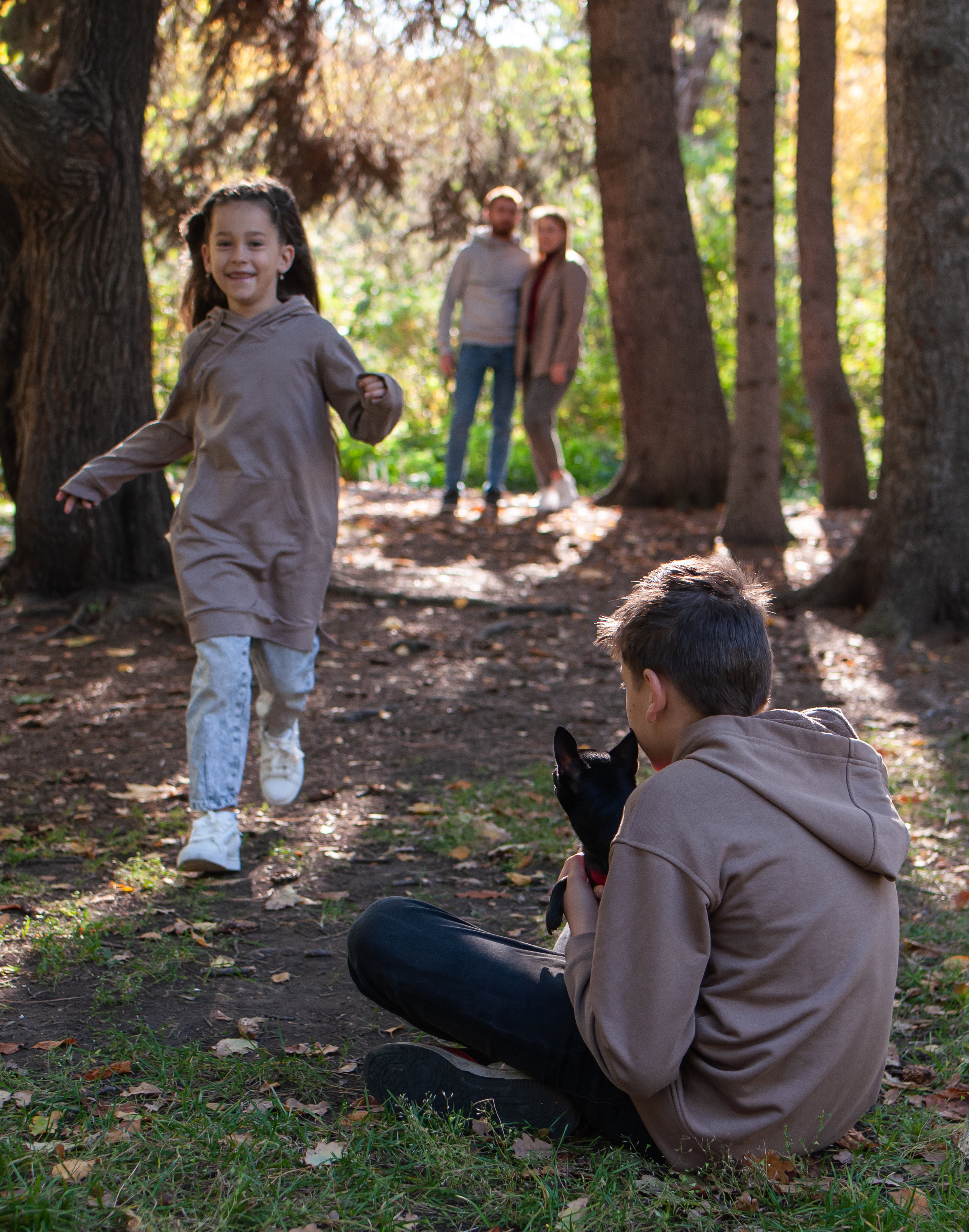 Утро в парке. Семейный и детский фотограф в Екатеринбурге Наталия Акимова