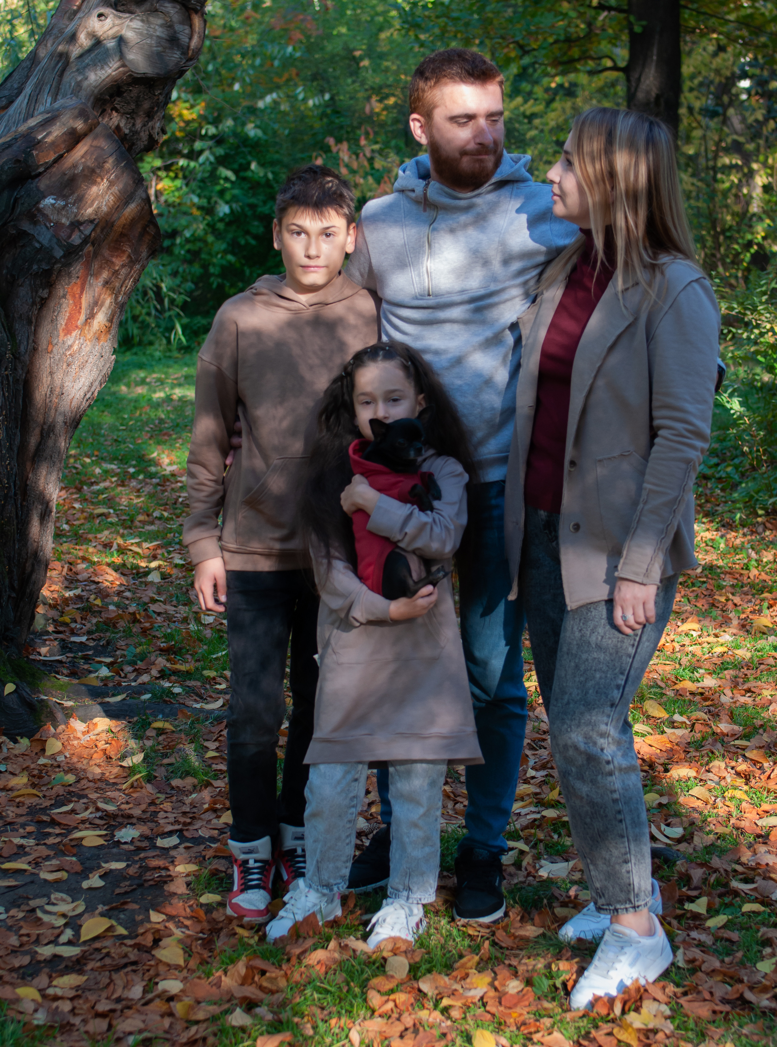 Утро в парке. Семейный и детский фотограф в Екатеринбурге Наталия Акимова