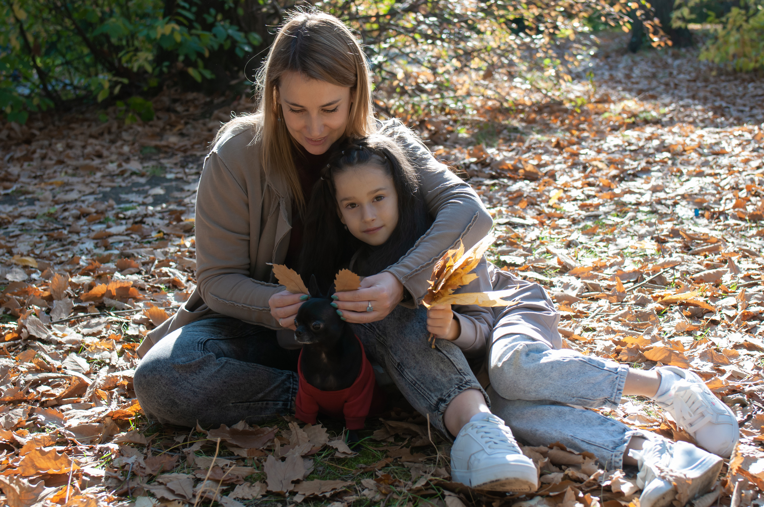 Утро в парке. Семейный и детский фотограф в Екатеринбурге Наталия Акимова