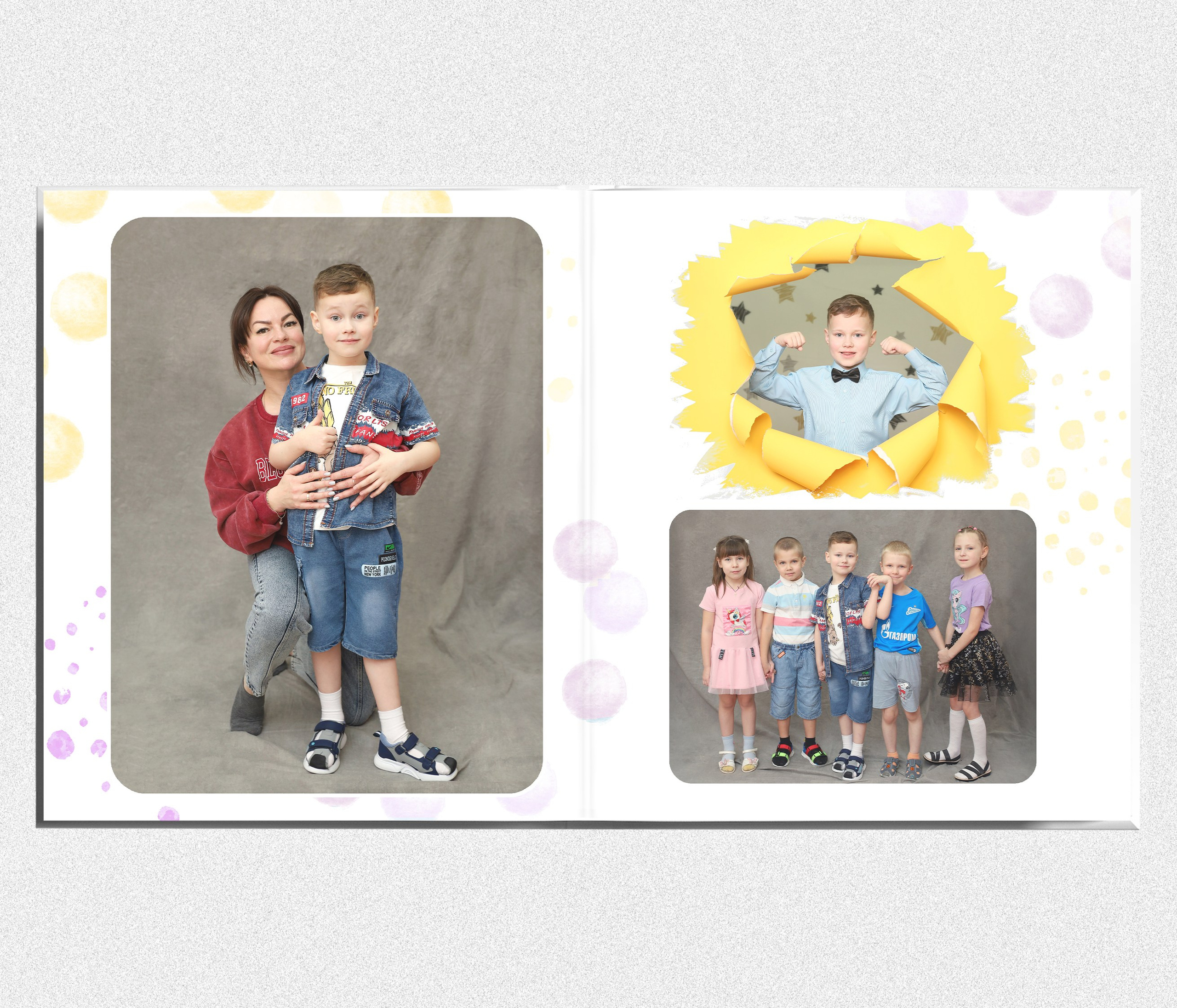 Выпускной альбом "Взрывной". Выпускные альбомы в Тюмени для школ, садов, вузов спортивных секций