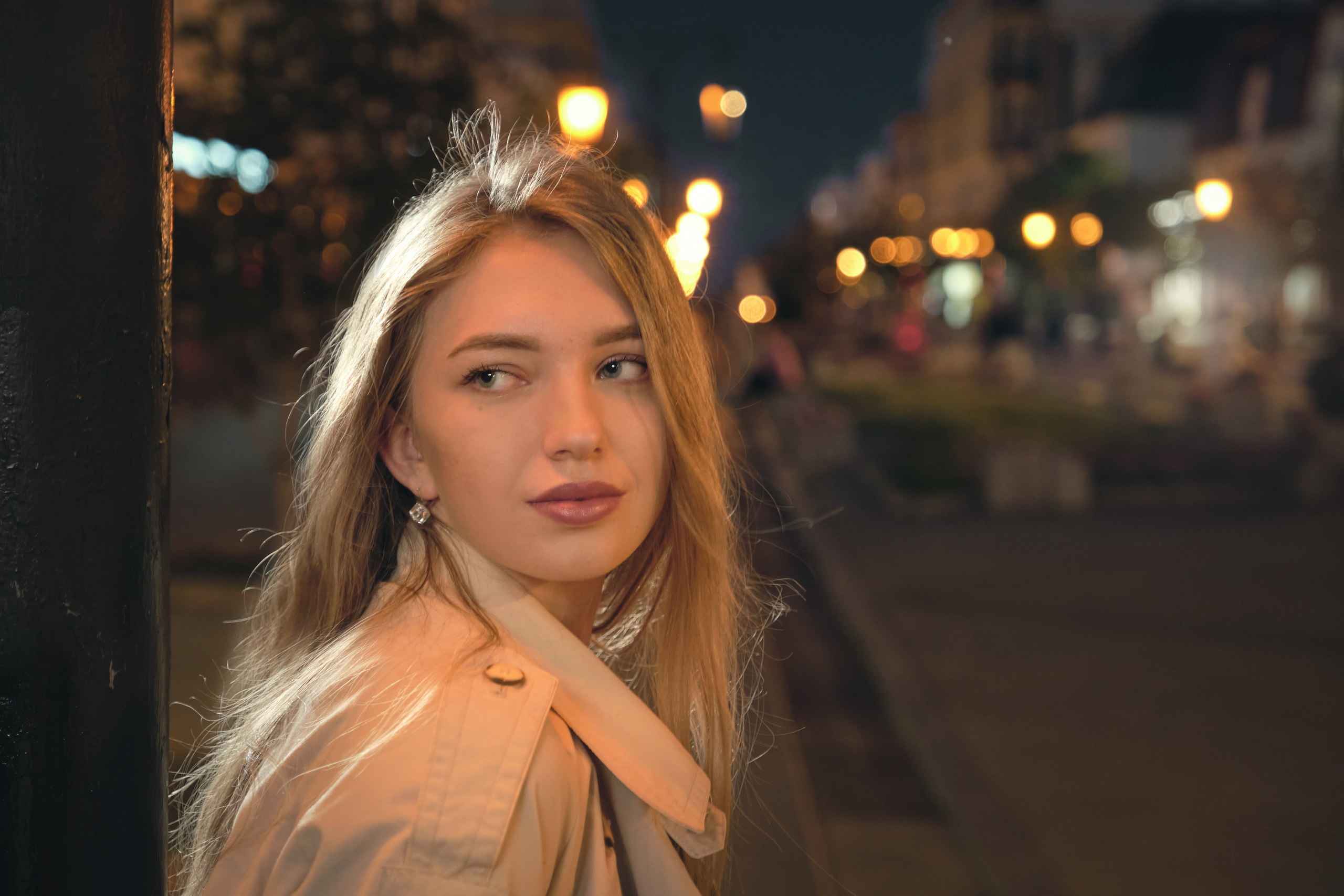 📸 Ночная фотосессия 🌙 Антуражные портреты в ночном городе