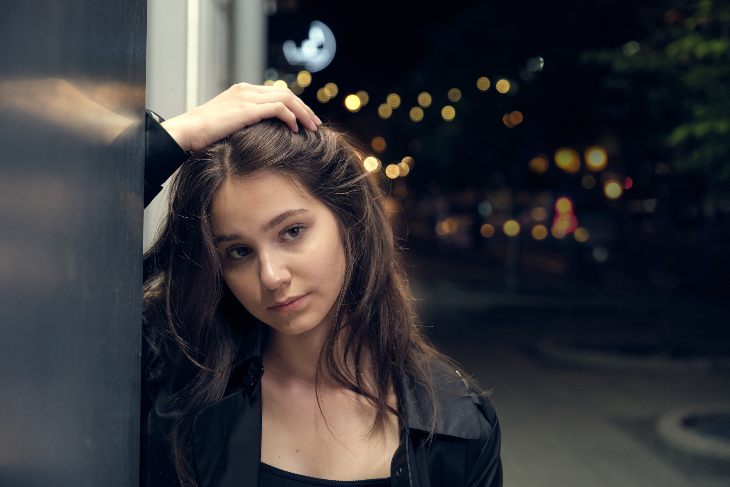 📸 Ночная фотосессия 🌙 Антуражные портреты в ночном городе