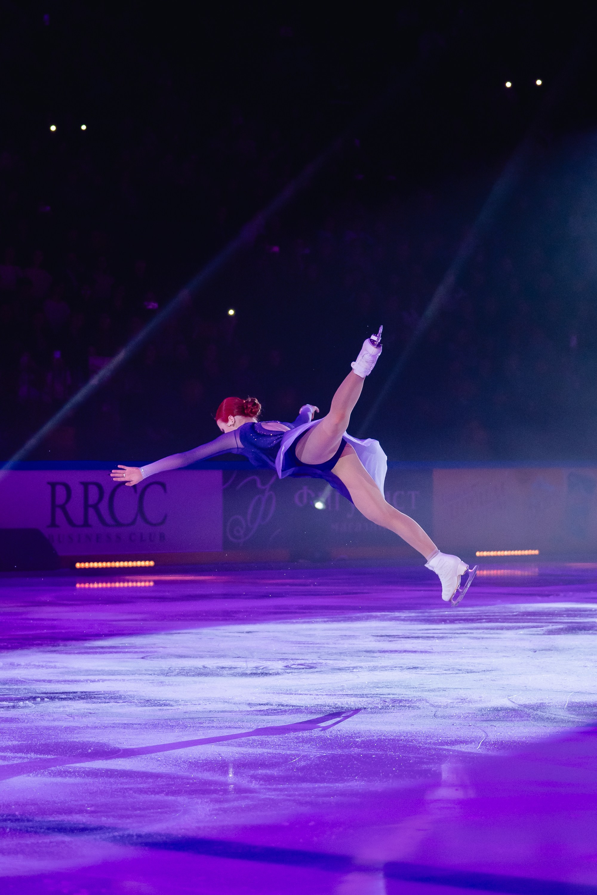 Шоу «Чемпионы на льду» в Новосибирске. Воробьева Ксения — Спортивный и танцевальный фотограф Новосибирск
