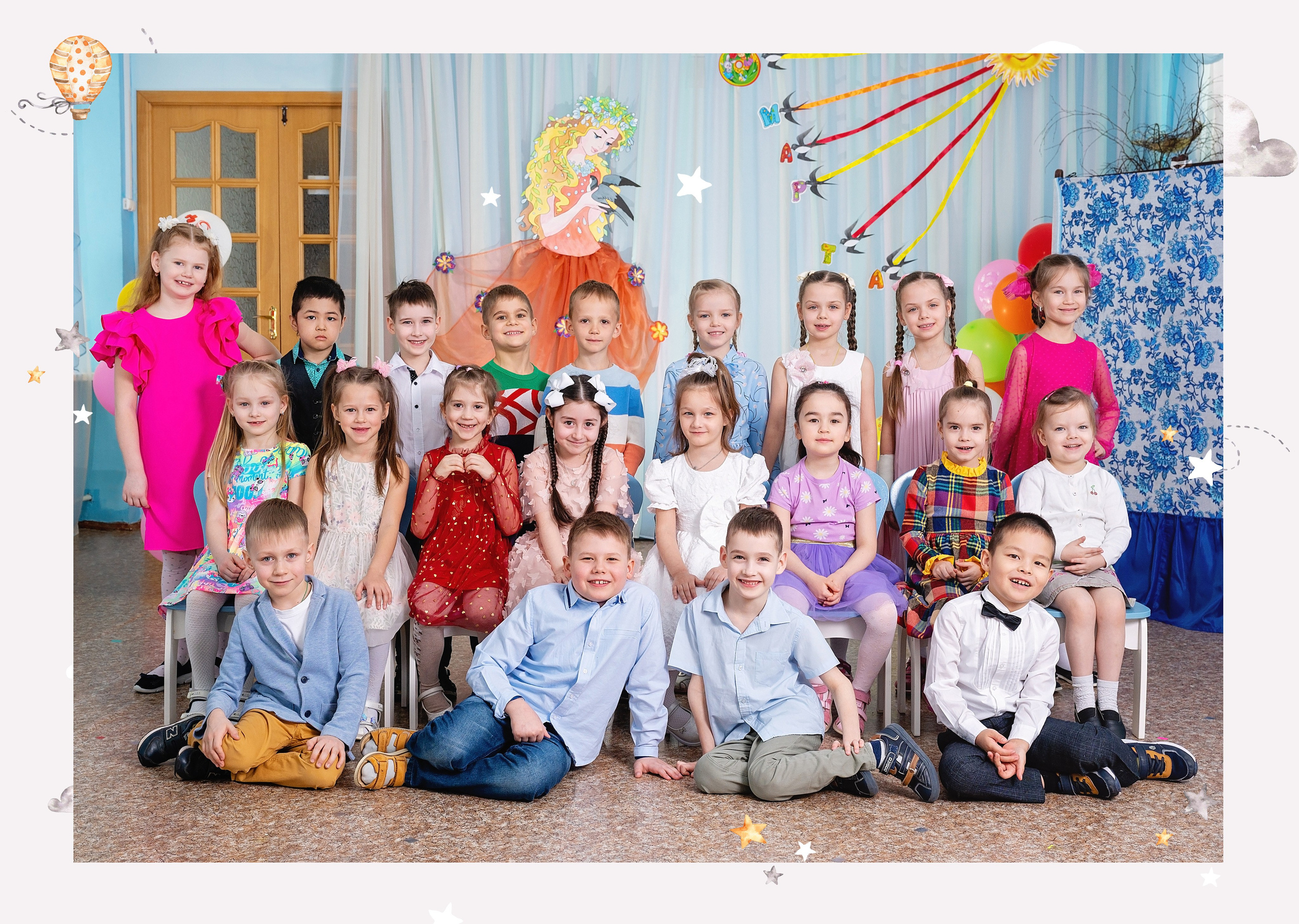 Плановые фотосессии в детском саду. Выпускные альбомы для школы и детского сада в СПб и ЛО