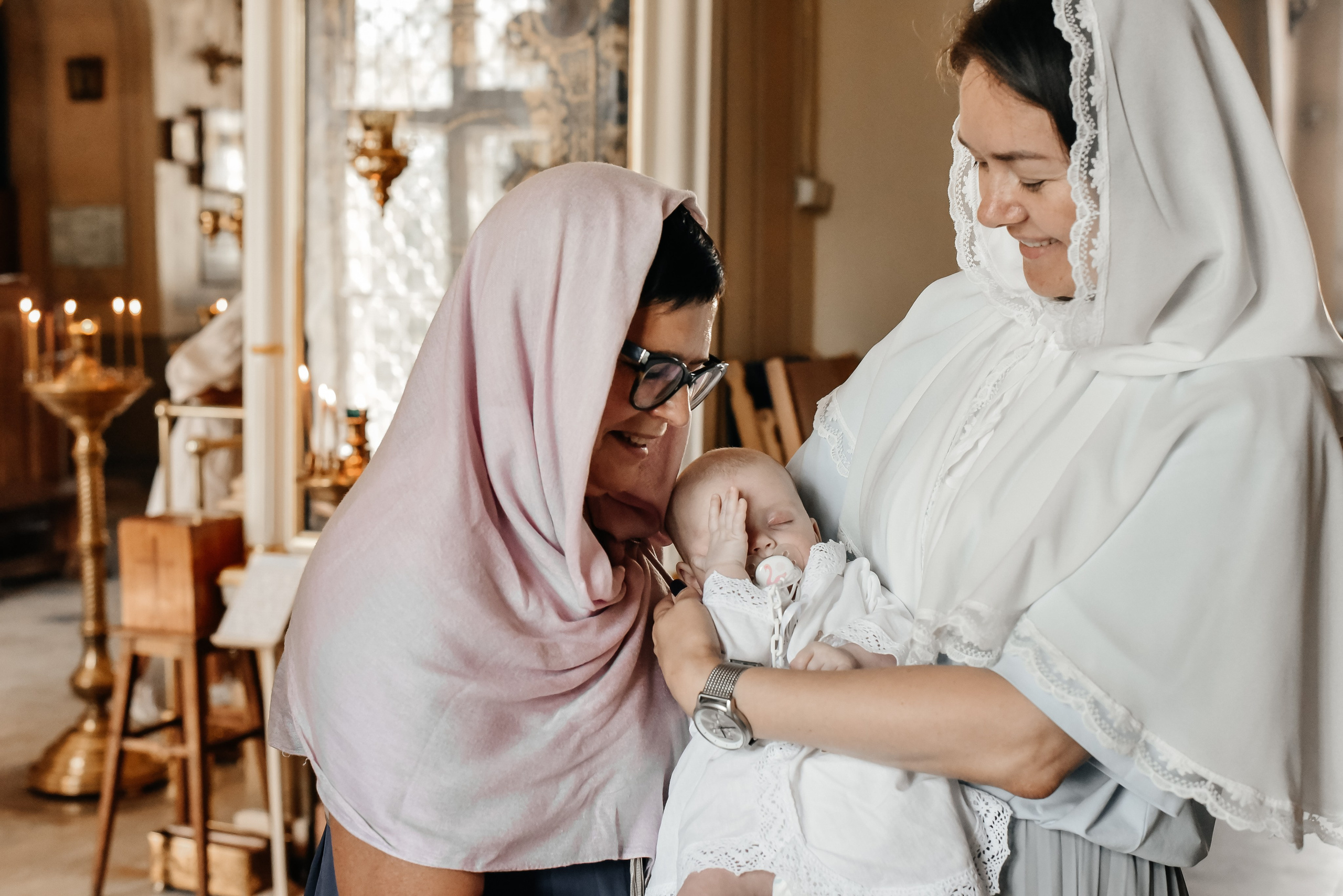 Крещение Златы. Фотограф в Москве и Королёве Сутягина Мария