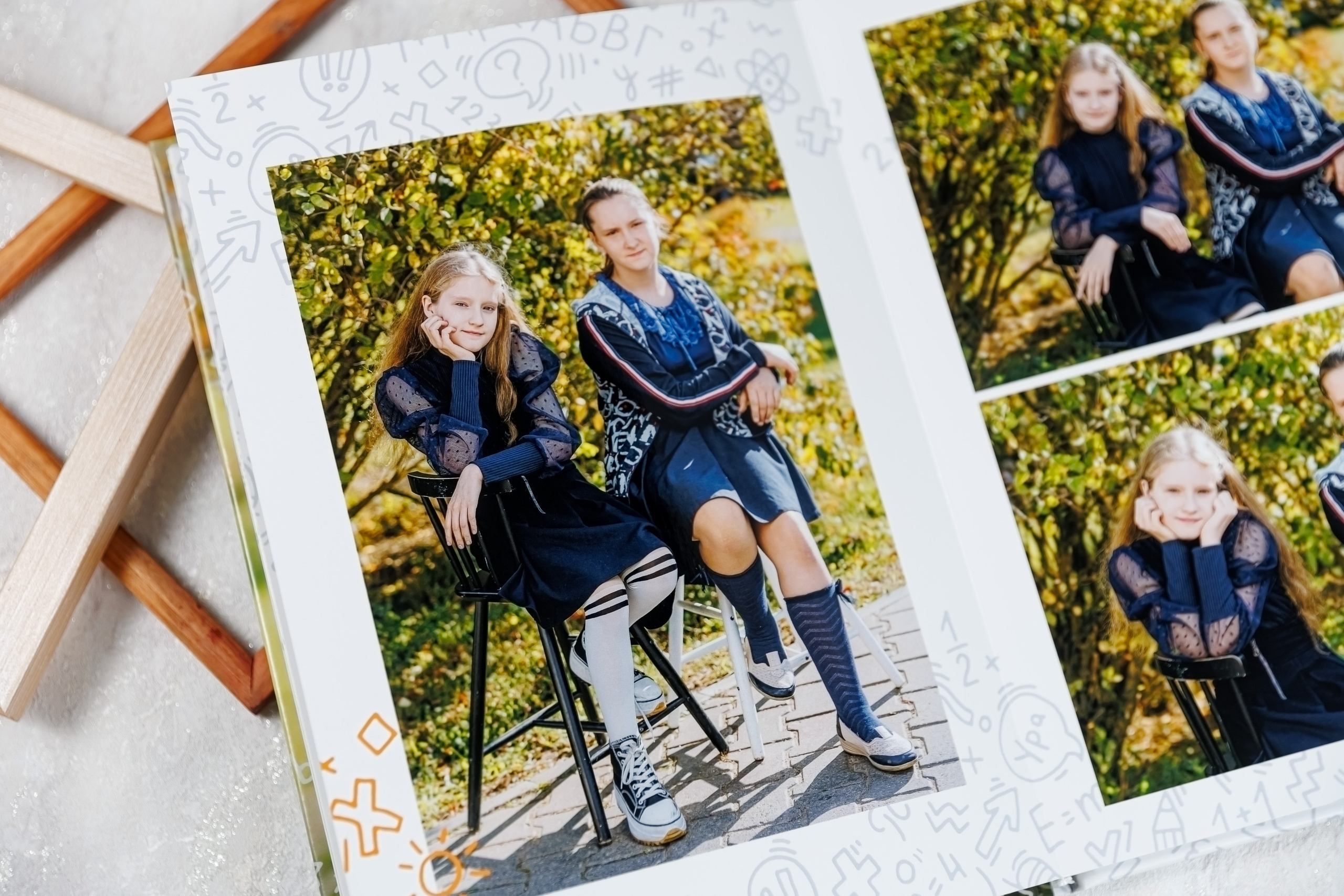 Выпускные альбомы 4 класс. Семейный и детский фотограф Комина Елена, Власиха, Одинцово