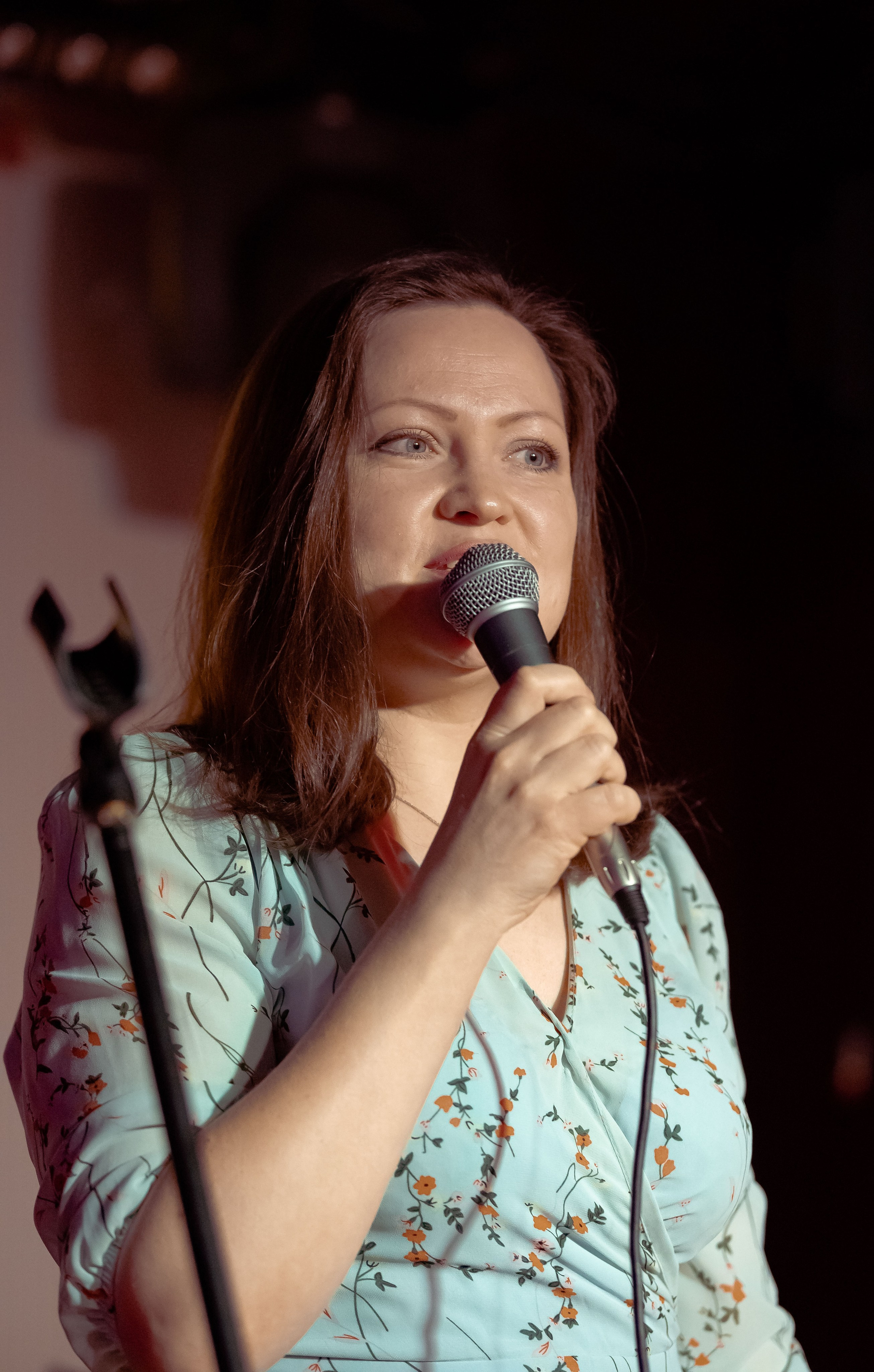 Репортажные фотографии творческого вечера Такие дела, Панда