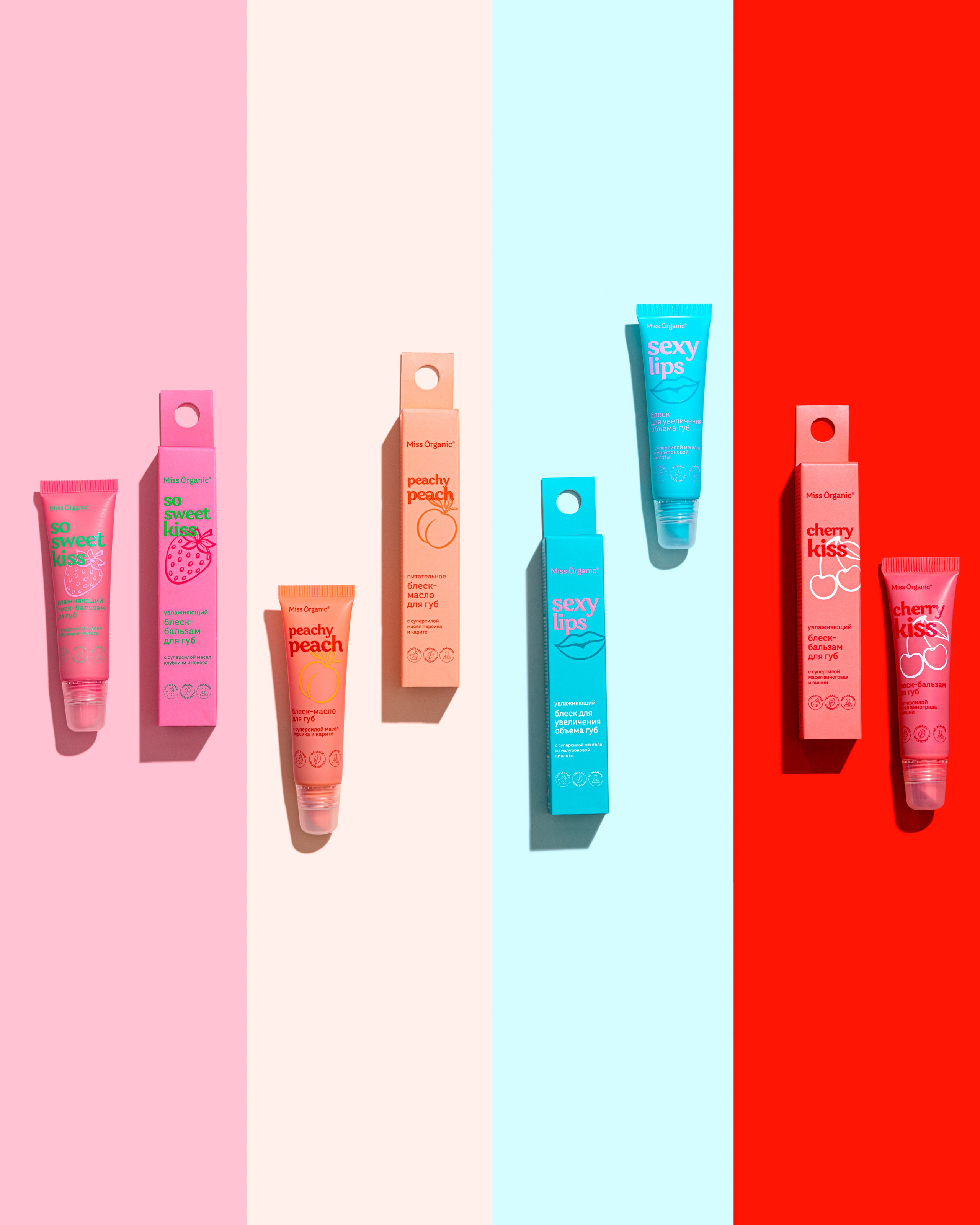 Фотосъемка для GlobalbioCosmetic. Бренд Miss Organic. Предметный фотограф. Москва. Продюсирование съемок, Set-design & пост-продакшн, E-commerce контент