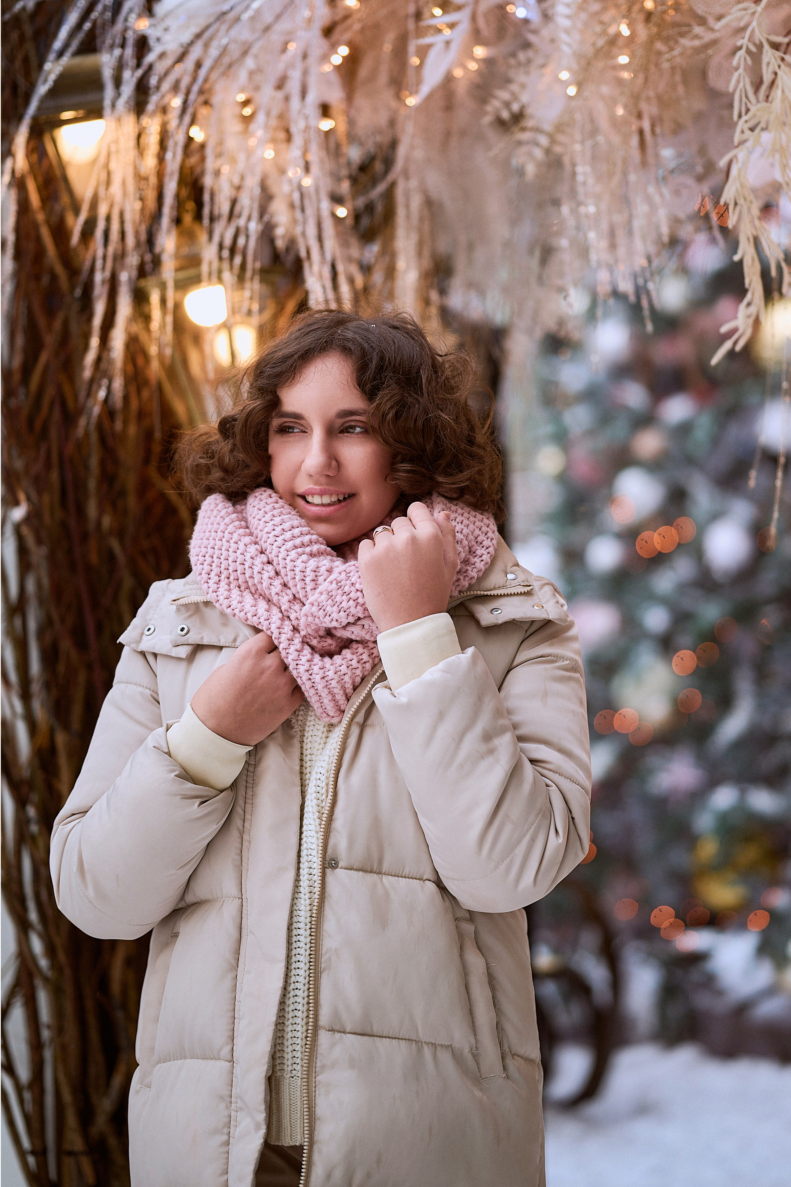 Зимняя прогулочная фотосессия. Фотограф Тихонова Ольга Санкт-Петербург