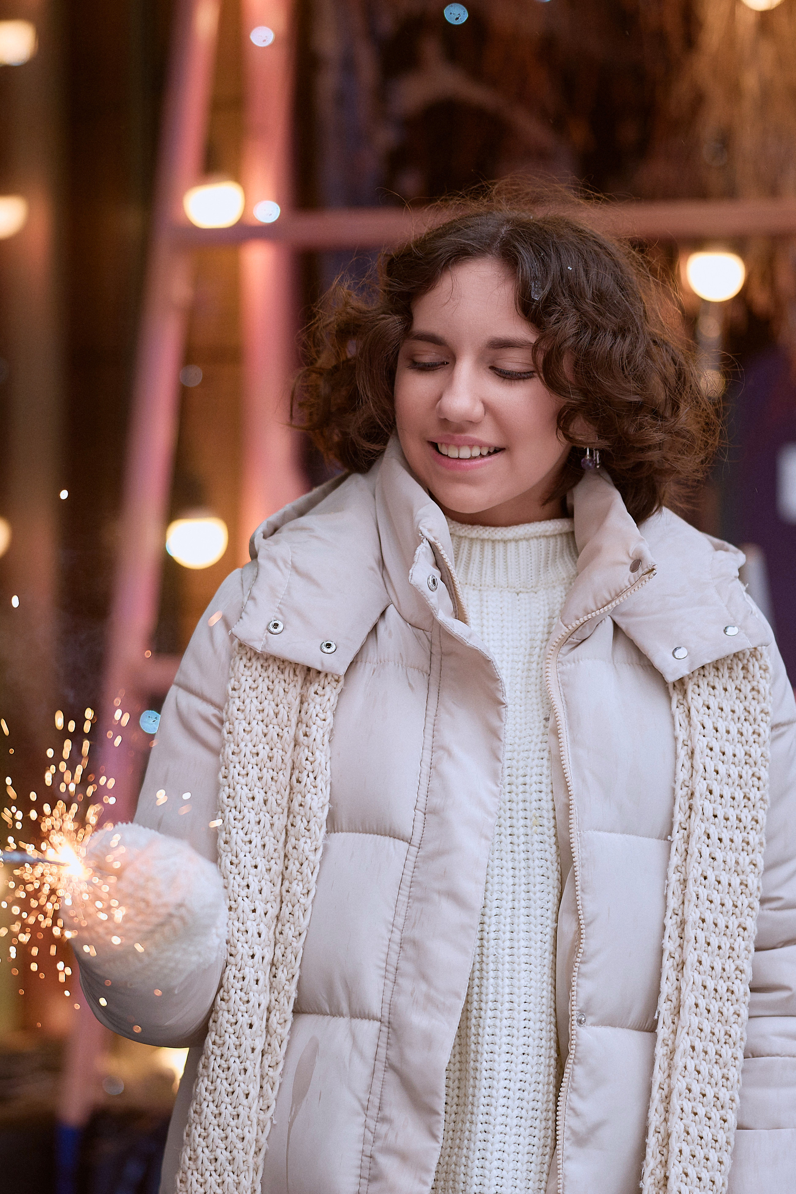 Зимняя прогулочная фотосессия. Фотограф Тихонова Ольга Санкт-Петербург