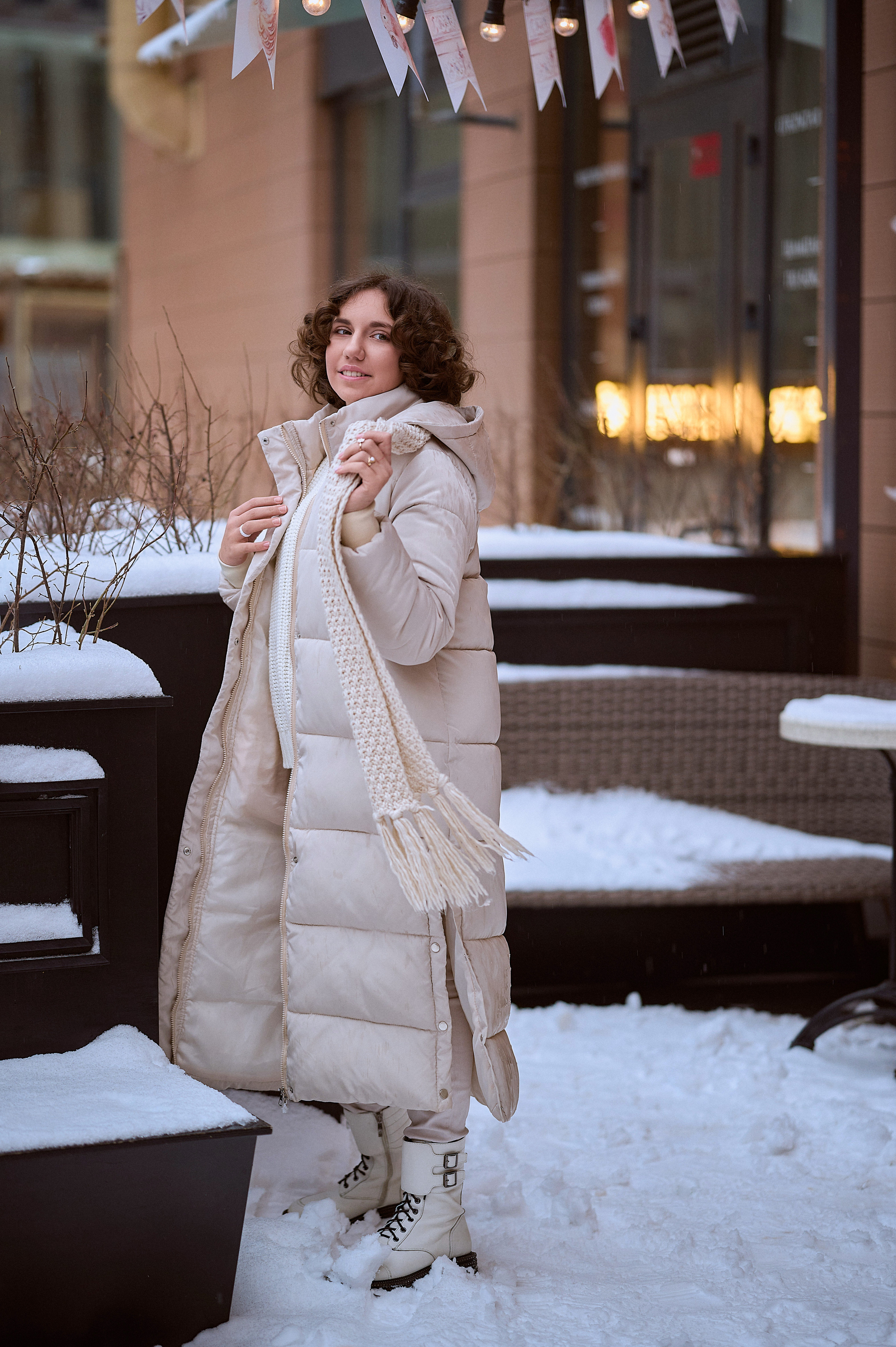 Зимняя прогулочная фотосессия. Фотограф Тихонова Ольга Санкт-Петербург