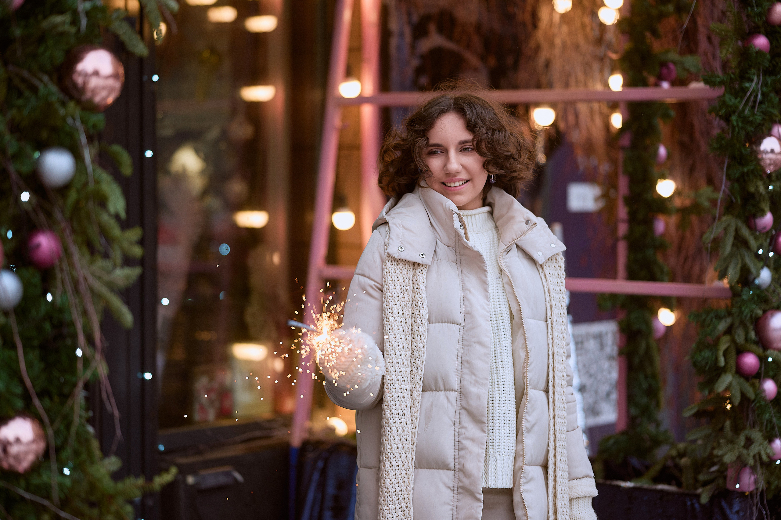 Зимняя прогулочная фотосессия. Фотограф Тихонова Ольга Санкт-Петербург