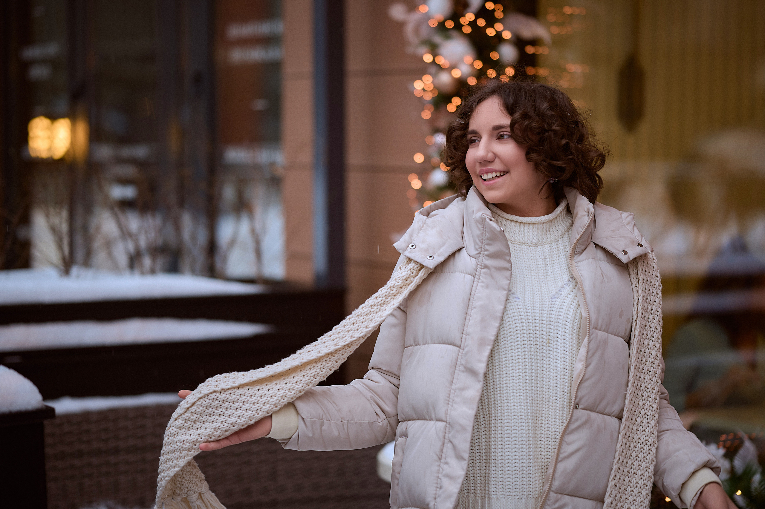 Зимняя прогулочная фотосессия. Фотограф Тихонова Ольга Санкт-Петербург