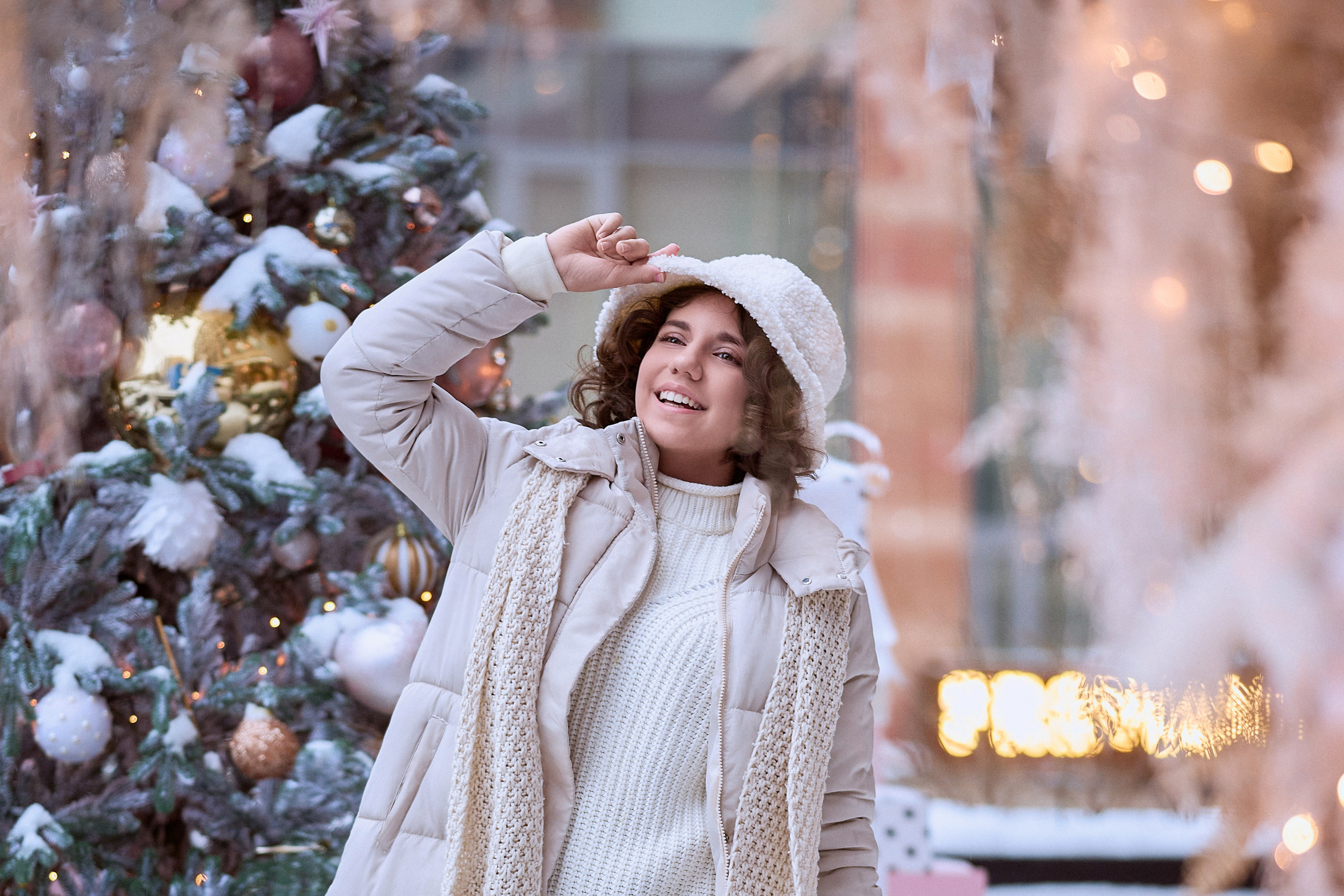 Зимняя прогулочная фотосессия. Фотограф Тихонова Ольга Санкт-Петербург