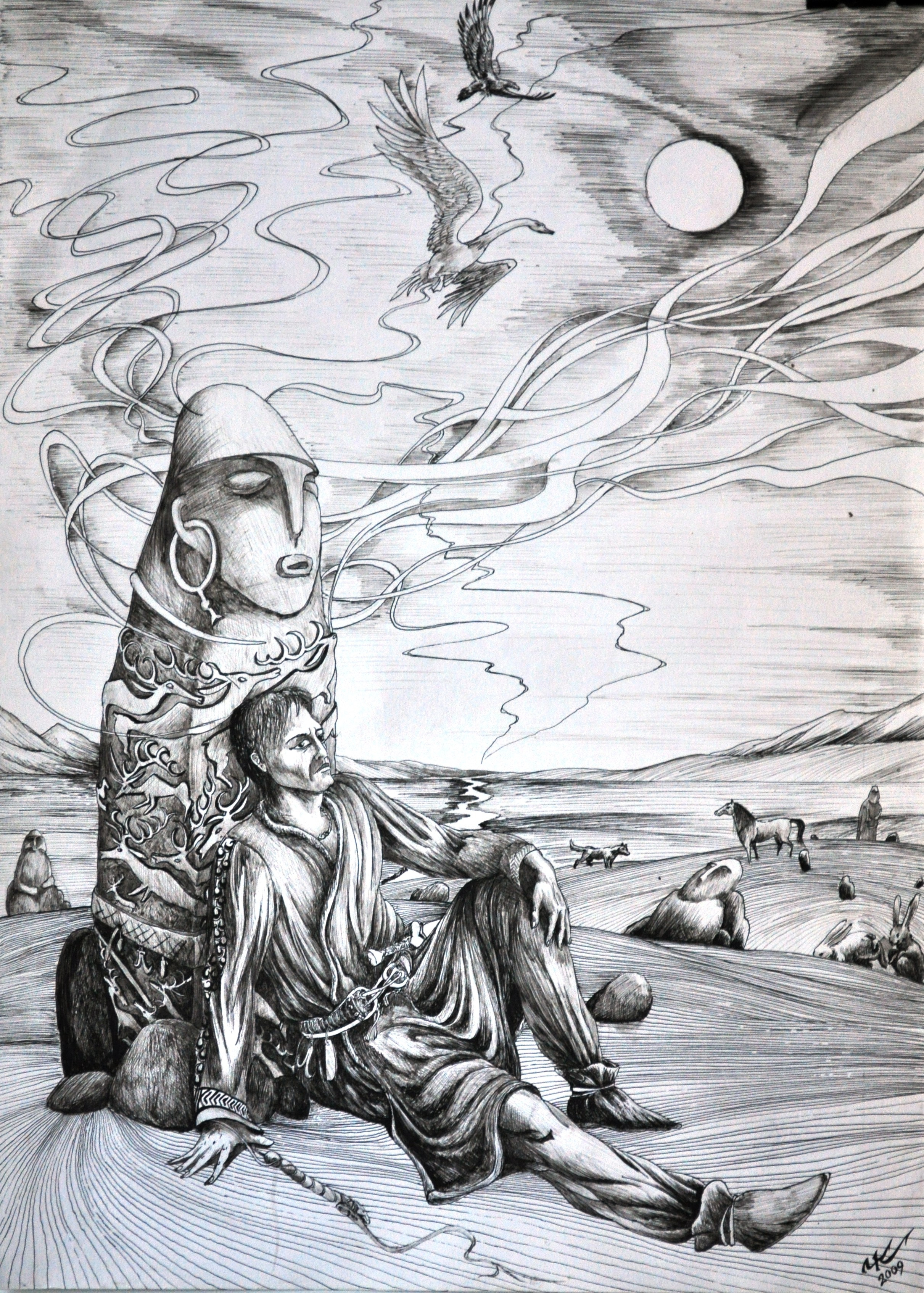 Рисунки. Графика Часовских