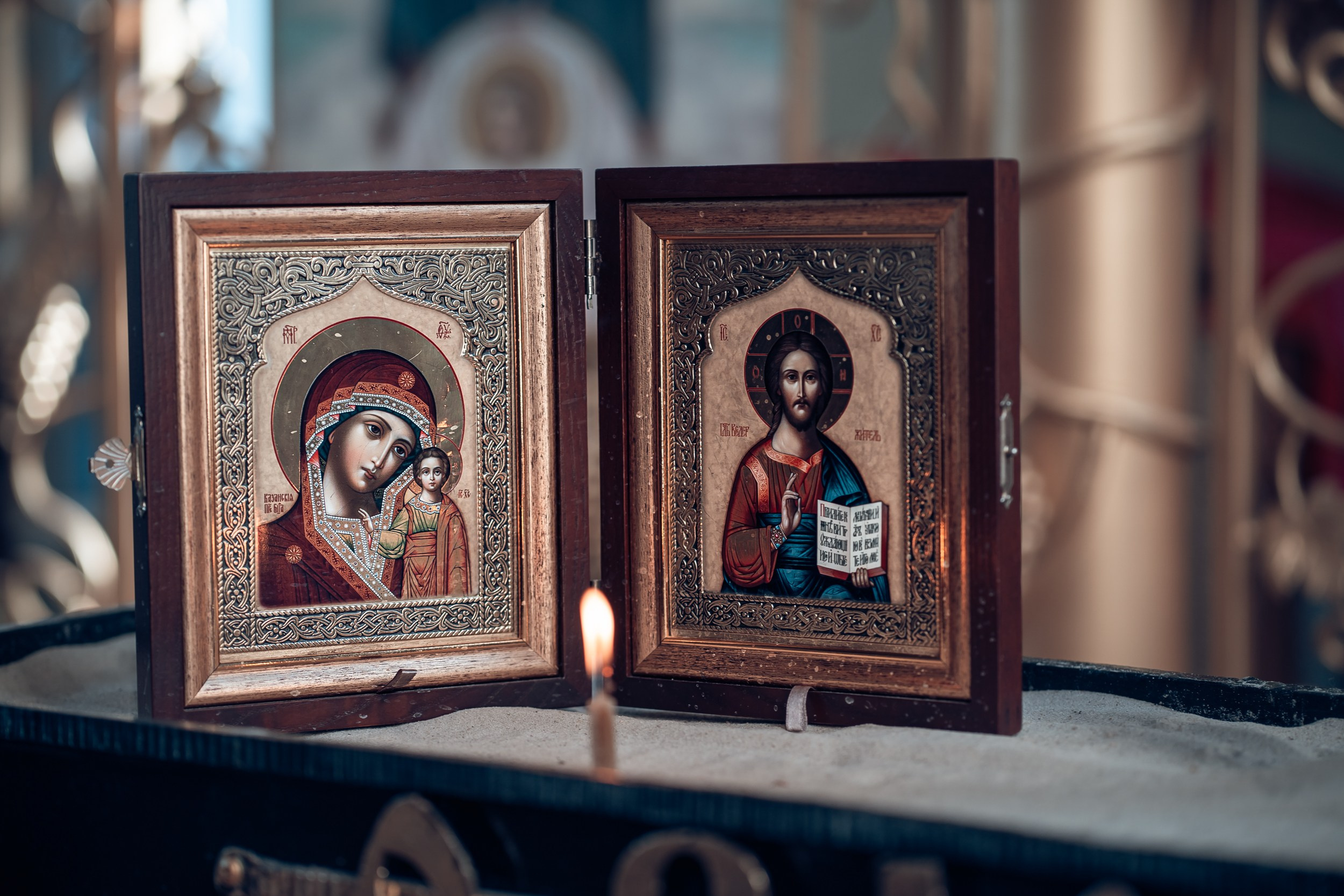 Венчание в храме ап.Андрея Первозванного Севастополь. Церковный фотограф Севастополь