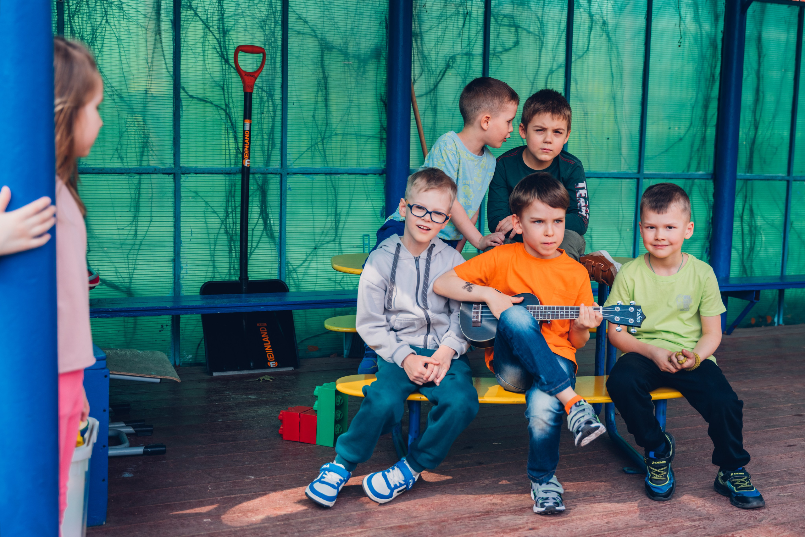 Необычный детский сад. Профессиональный детский и семейный фотограф в Москве Диля Грошева