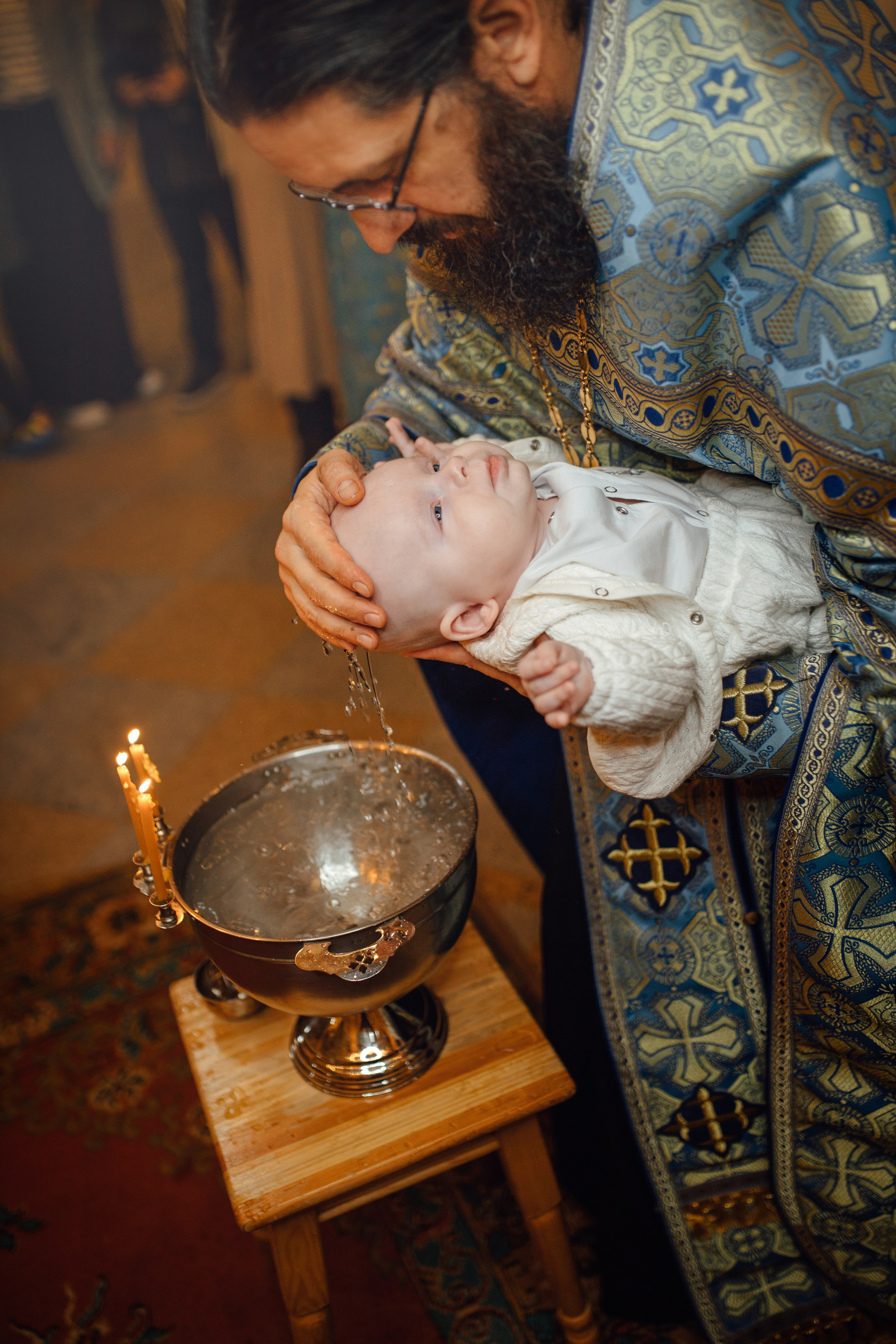 Таинство крещения Ярослава, храм Рождества Христова, Стиклево